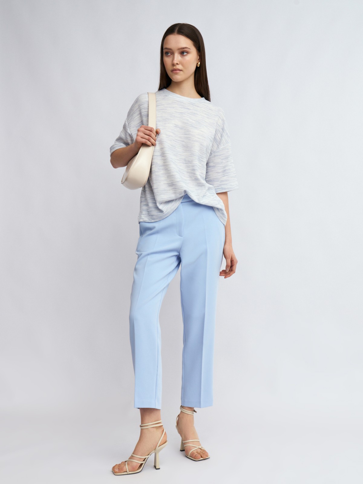 Футболка из вязаного трикотажа