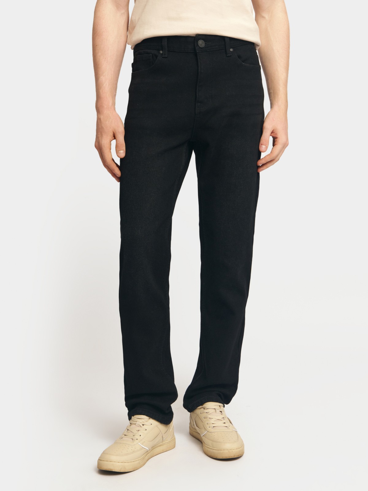 Утеплённые джинсы Slim с флисом