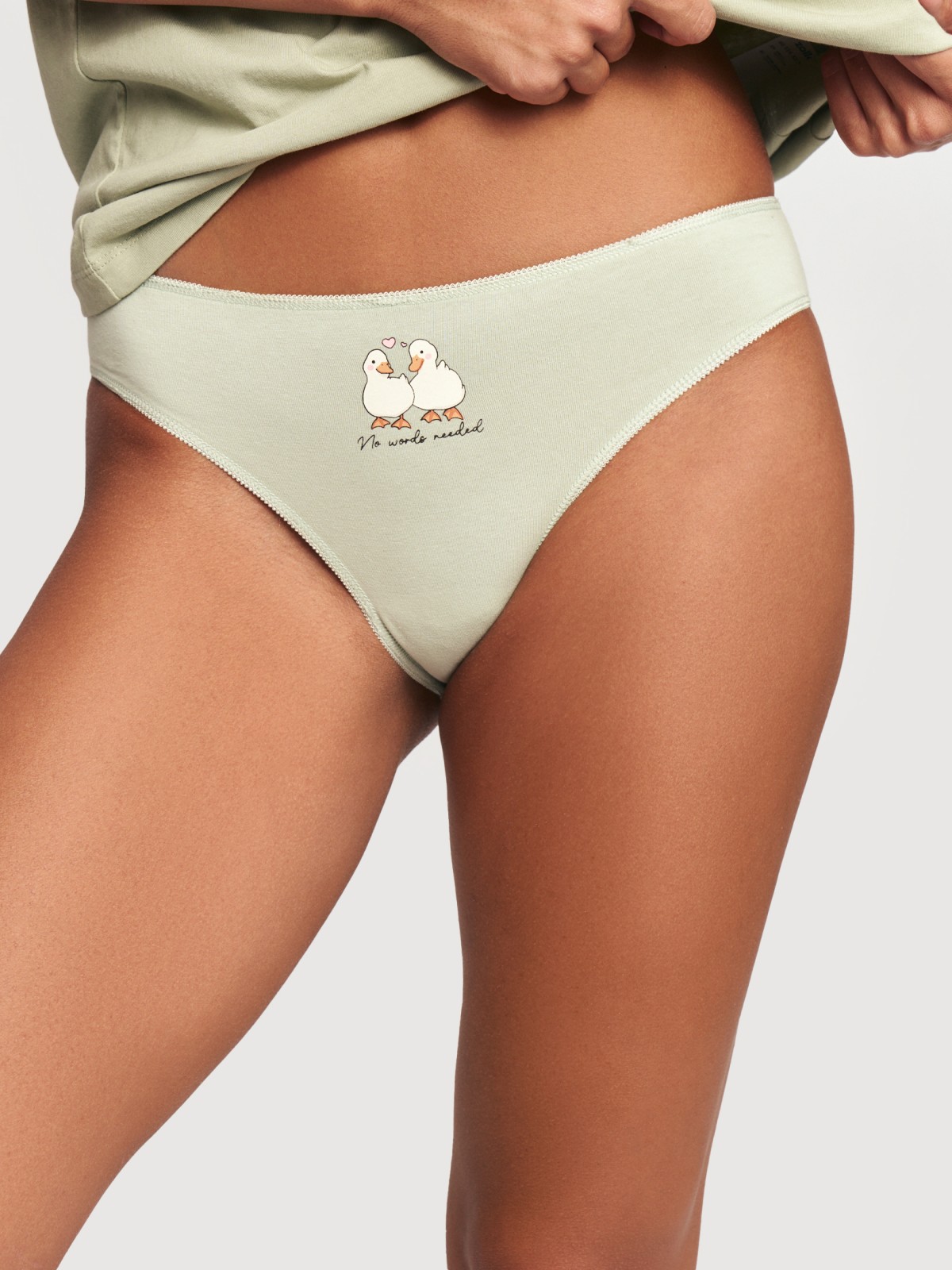 Набор трусов с рисунком (3 шт. в комплекте)