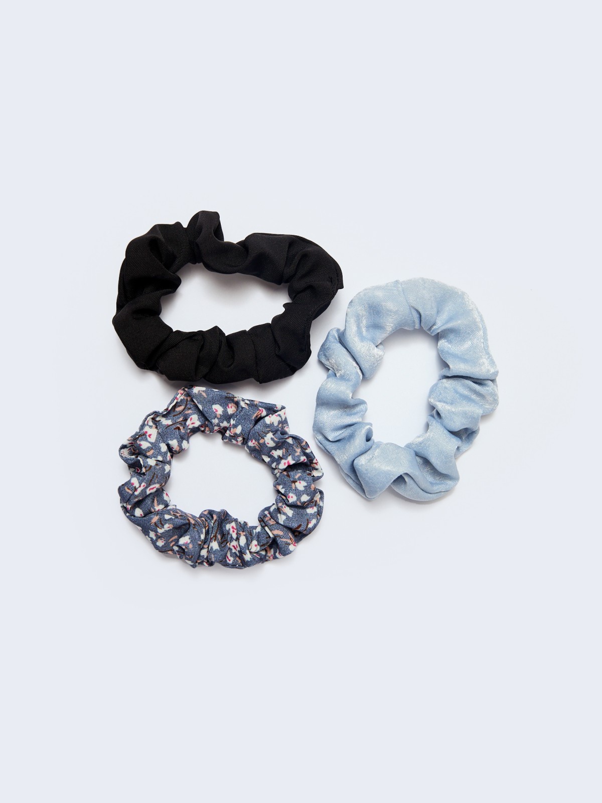 Набор тканевых резинок для волос (3 шт. в комплекте)