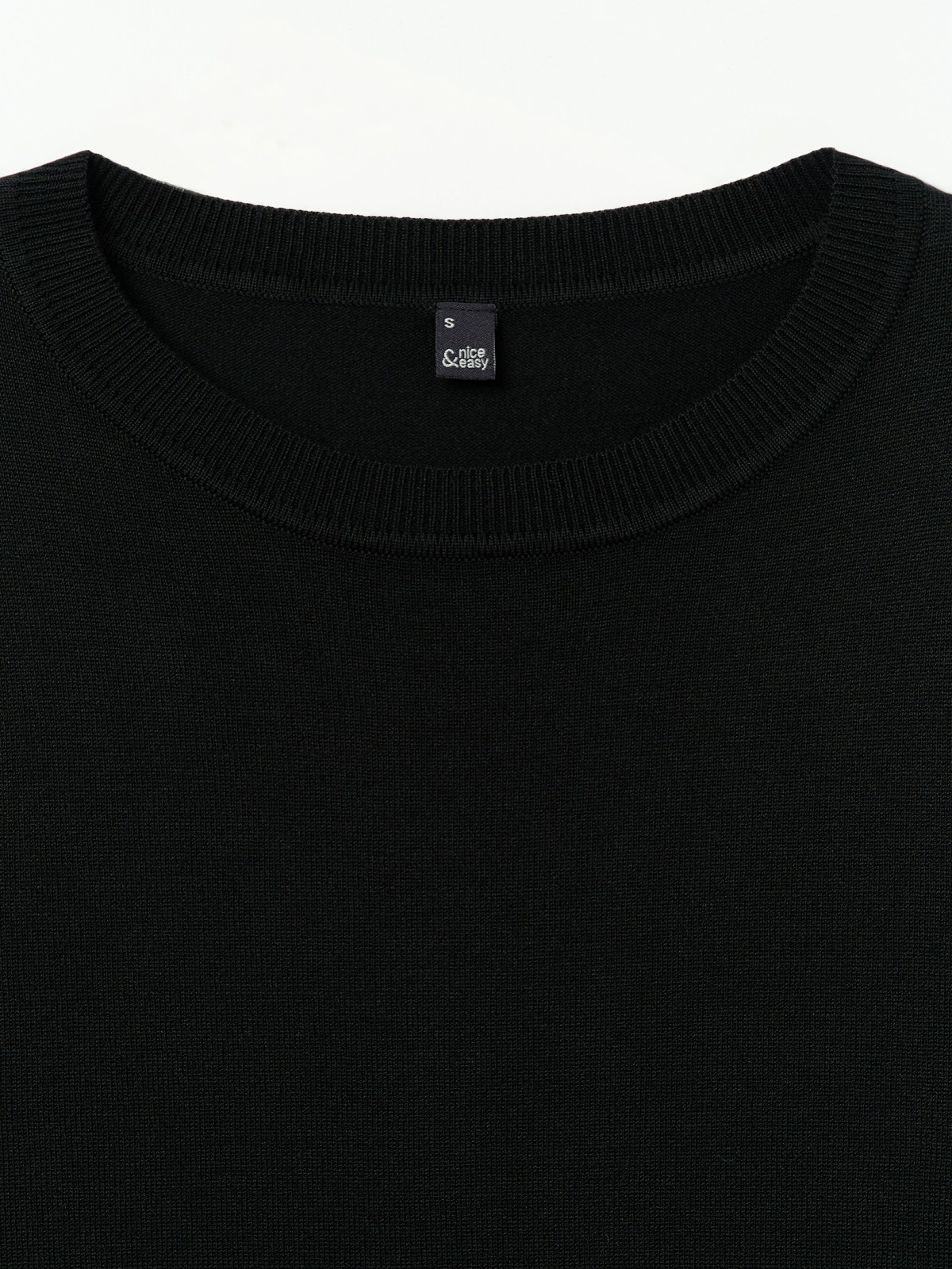 Трикотажный джемпер с длинным рукавом