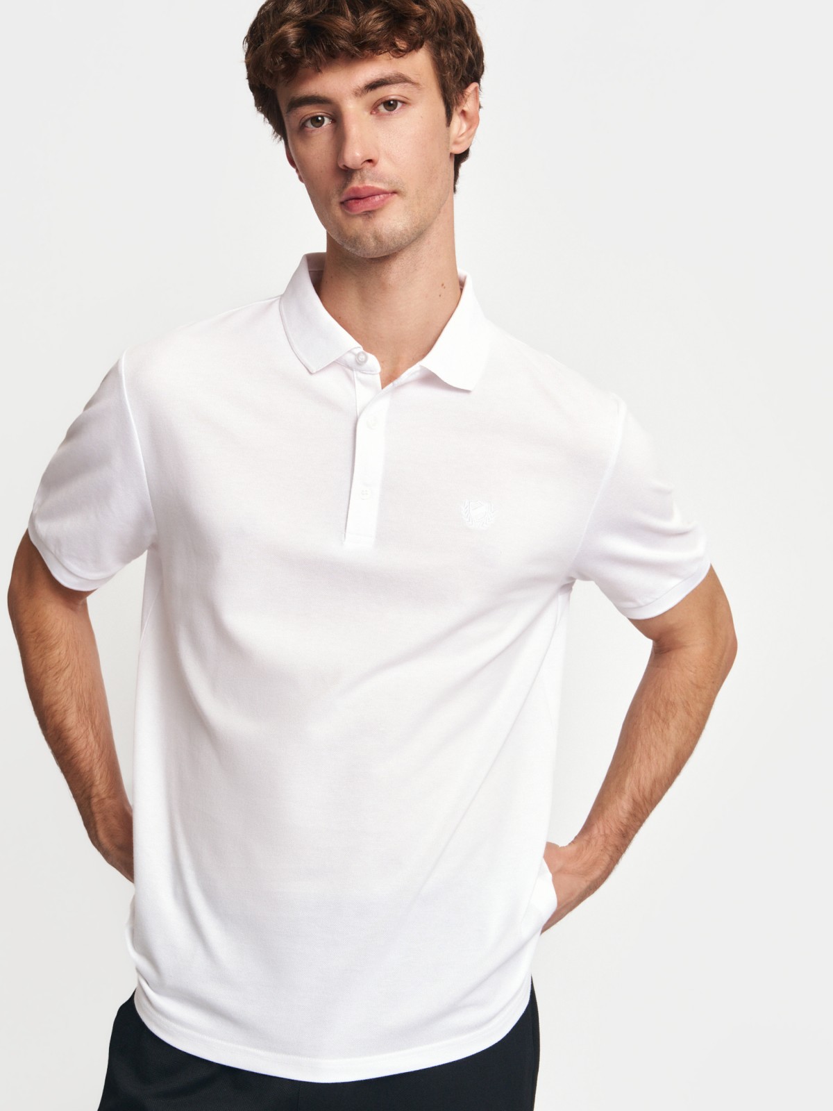 Футболка поло с коротким рукавом 1399₽