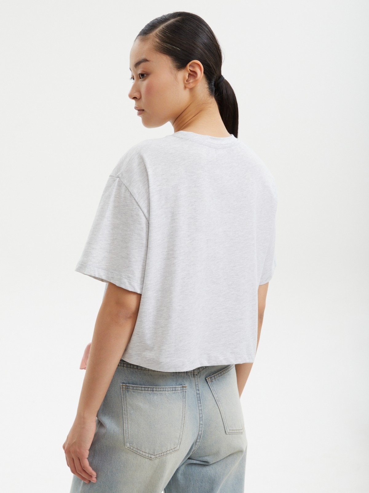 Футболка-топ с коротким рукавом