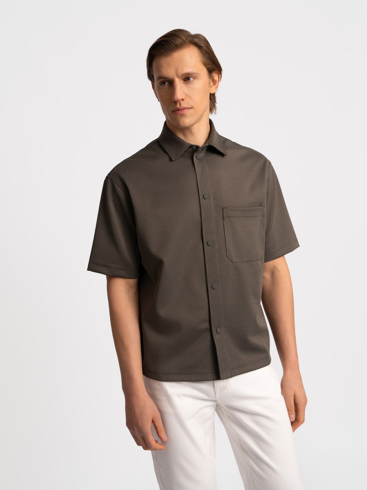 Рубашка с  короткими рукавами