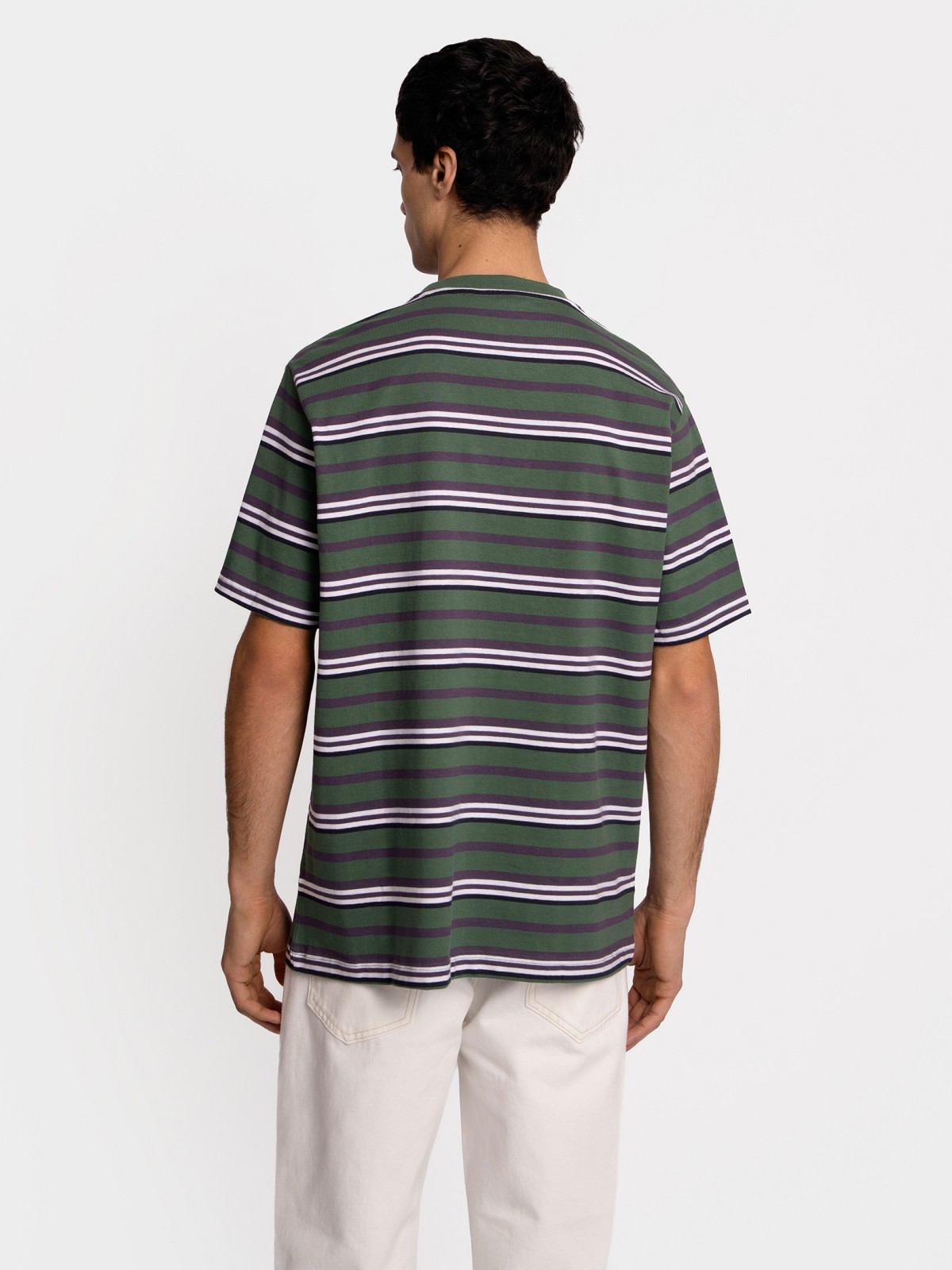 Футболка из хлопка в полоску