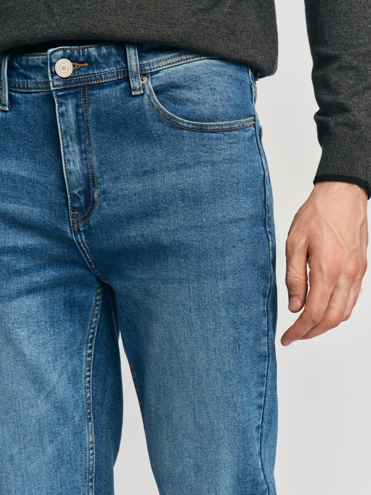 Джинсы фасона Slim из хлопка