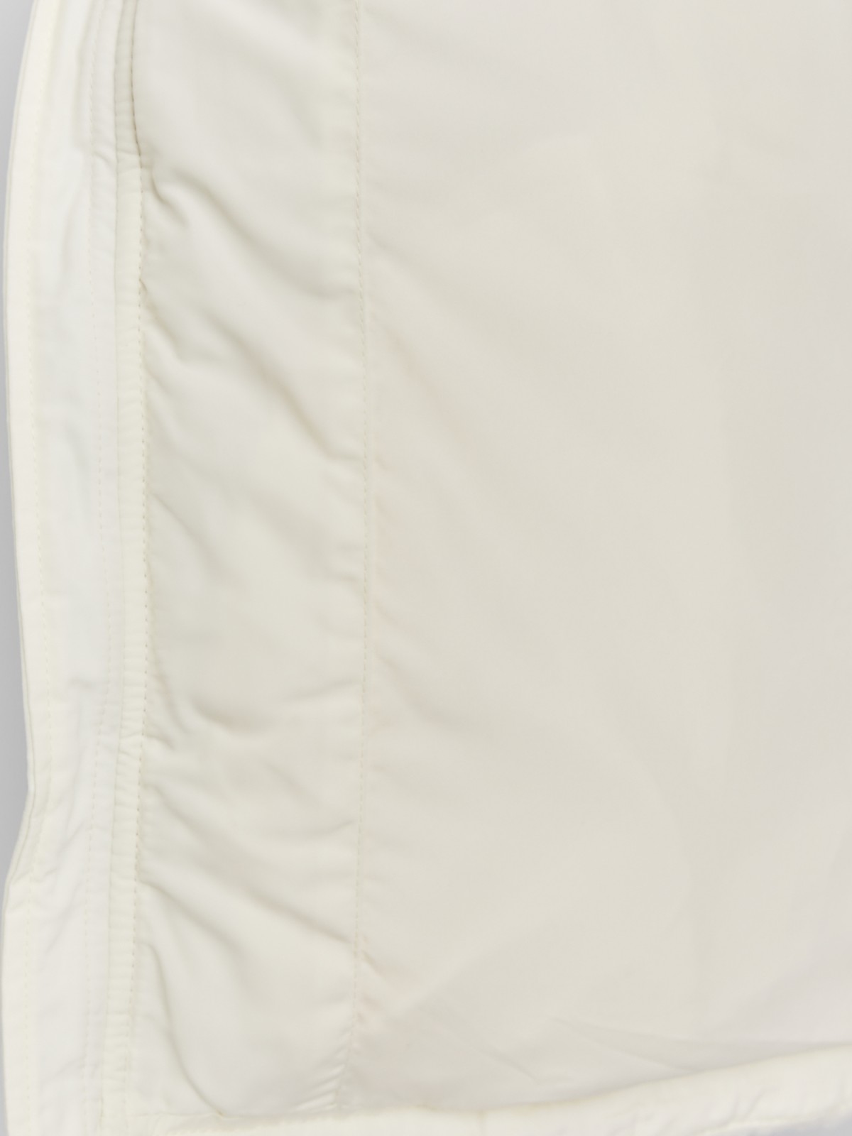 Тёплая куртка из экомеха с воротником-стойкой zolla 013425502024, цвет молоко, размер S/M - фото 5