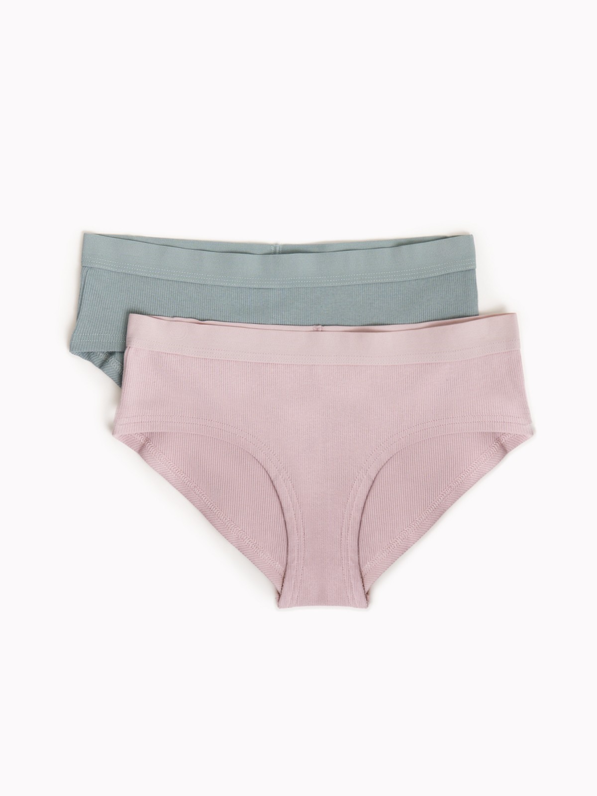 Набор однотонных трусов (2 шт. в комплекте)