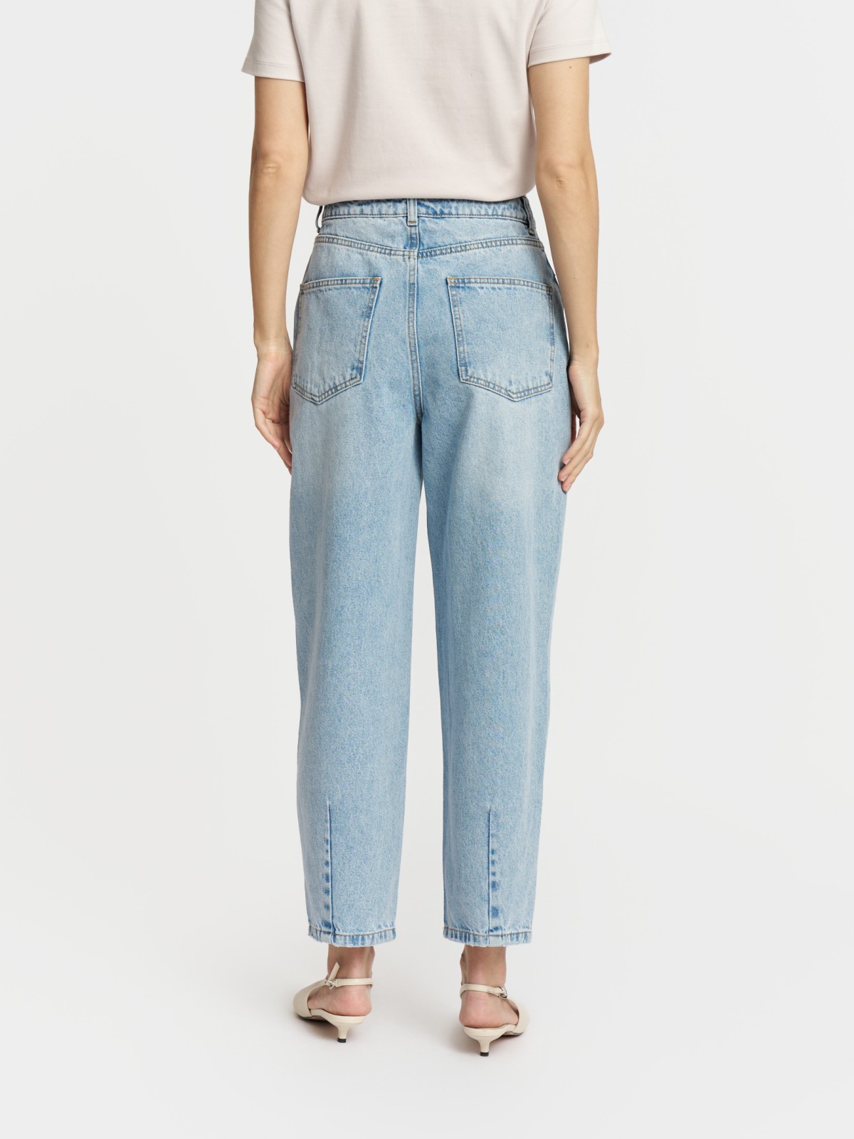 Джинсы силуэта Balloon с посадкой Loose