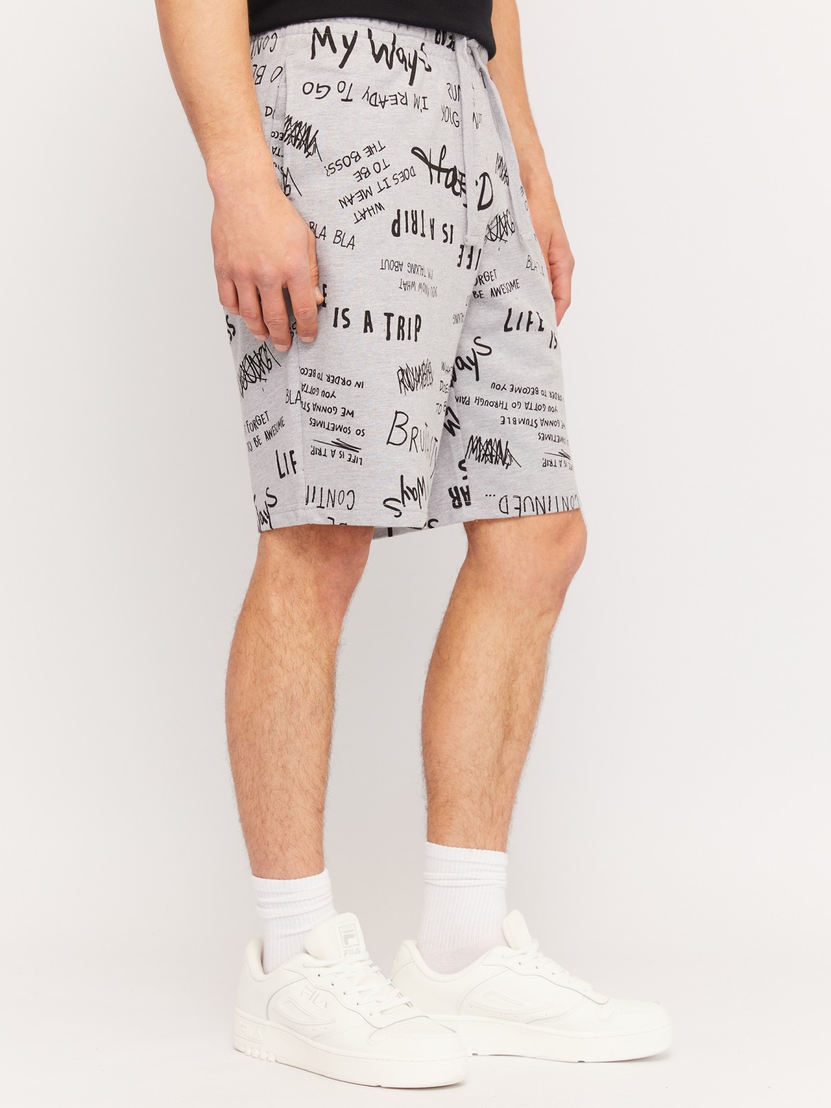 Трикотажные шорты из хлопка