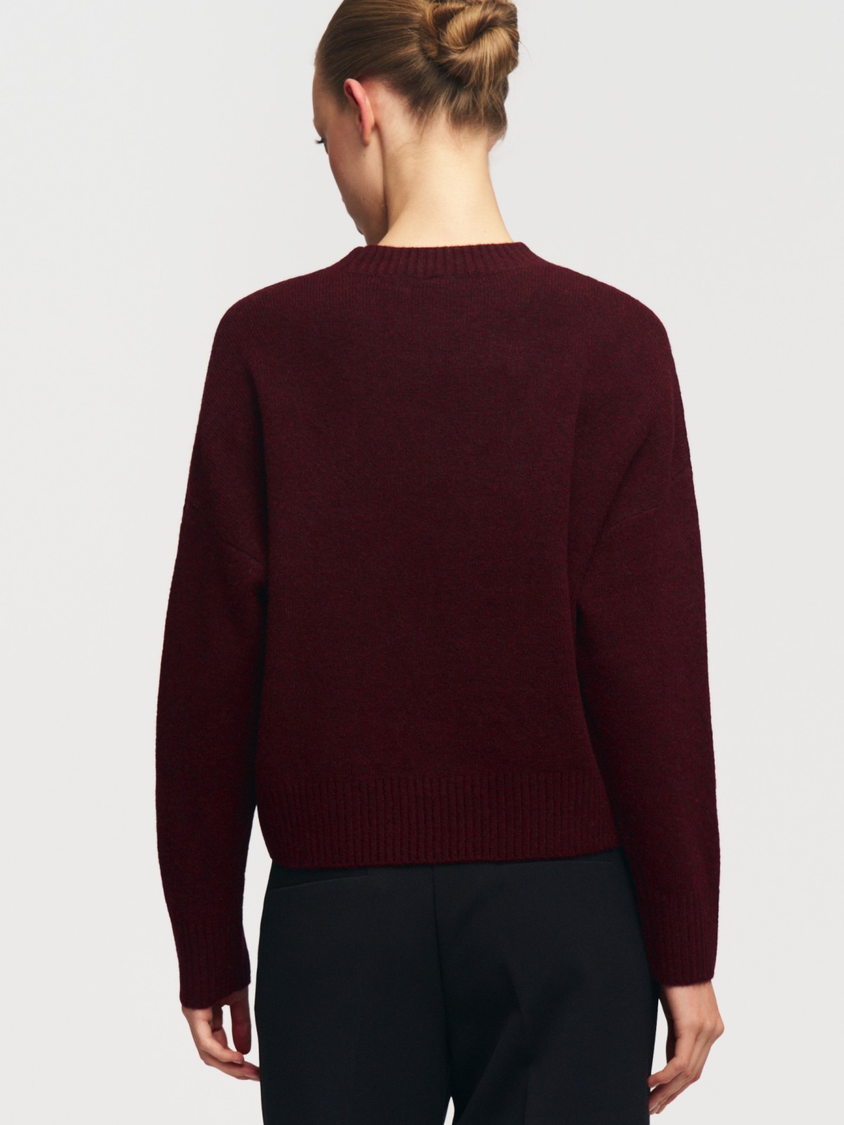 Вязаный джемпер с шерстью