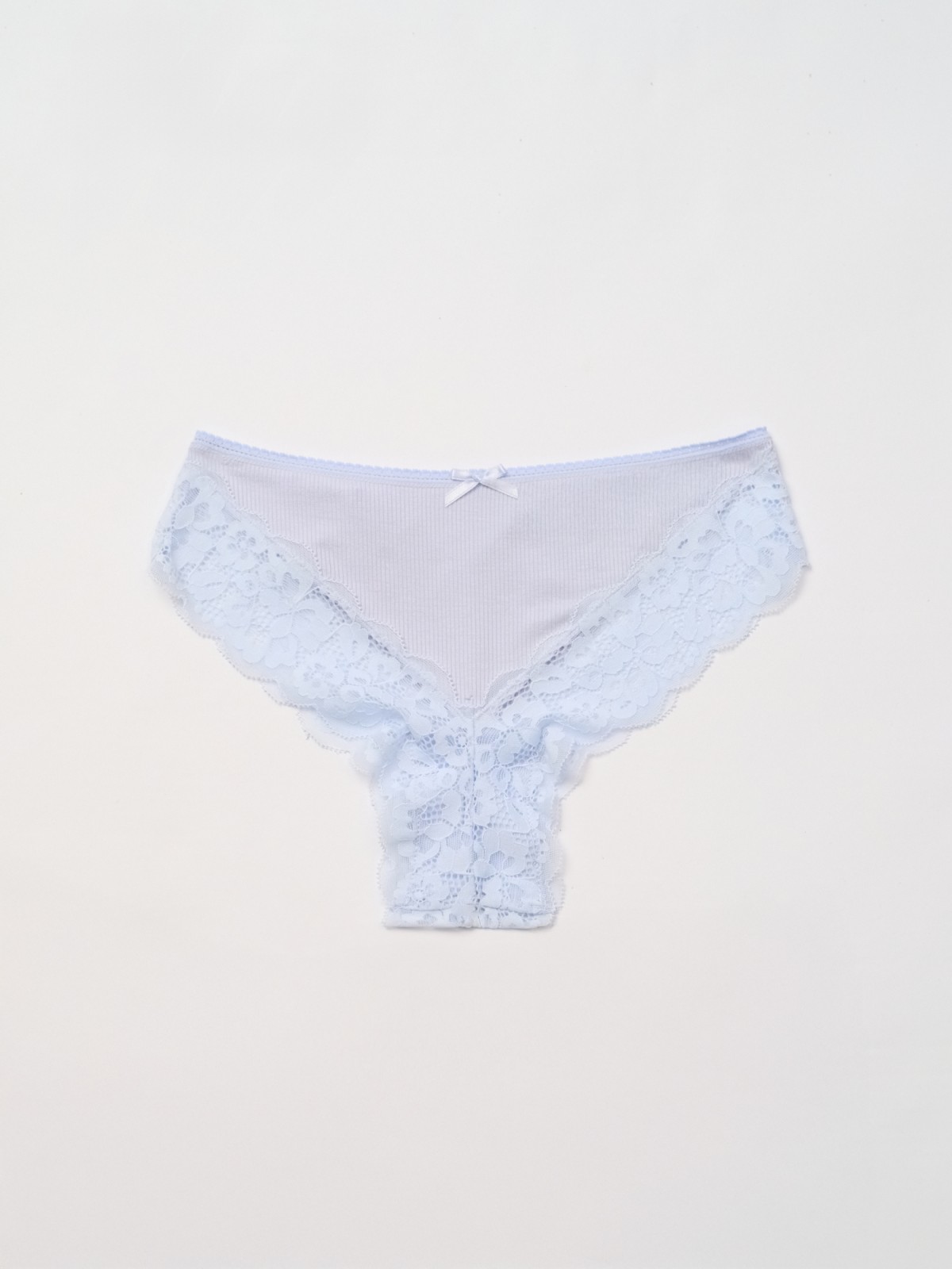 Трусы слип с кружевом