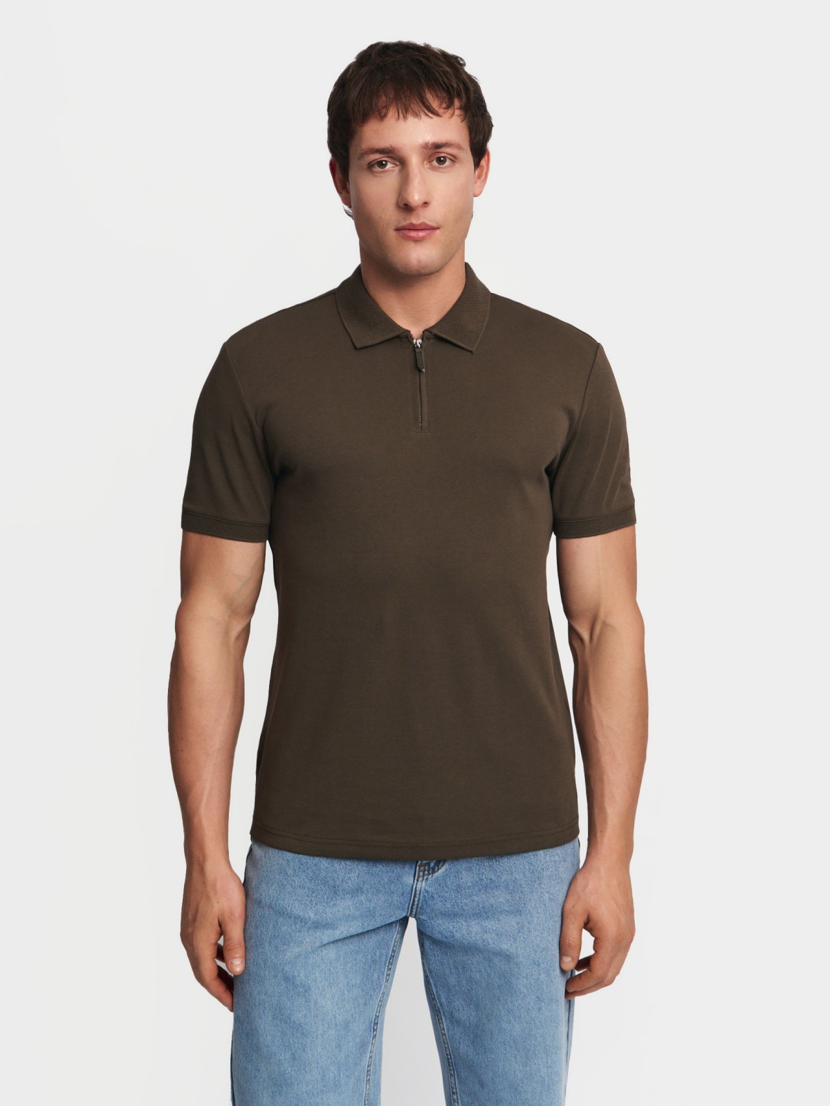 Поло с короткими рукавами