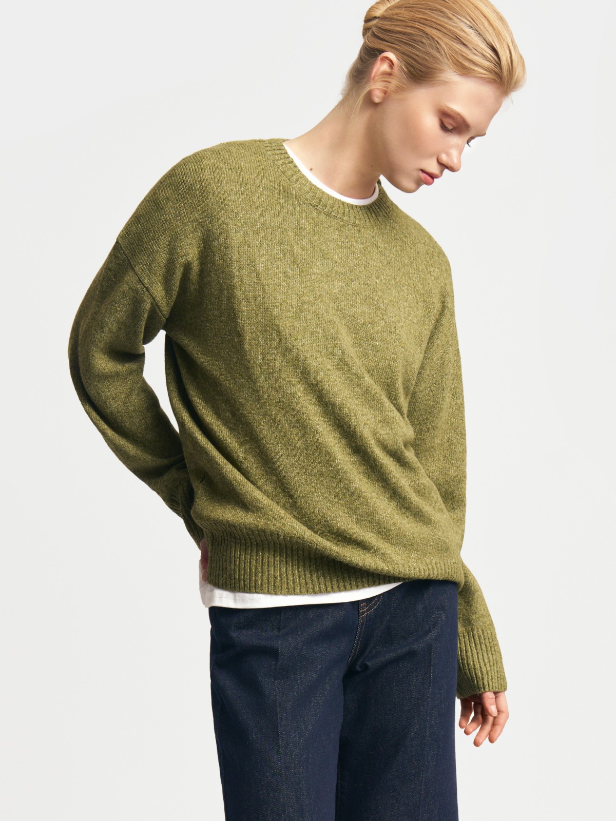 Вязаный джемпер