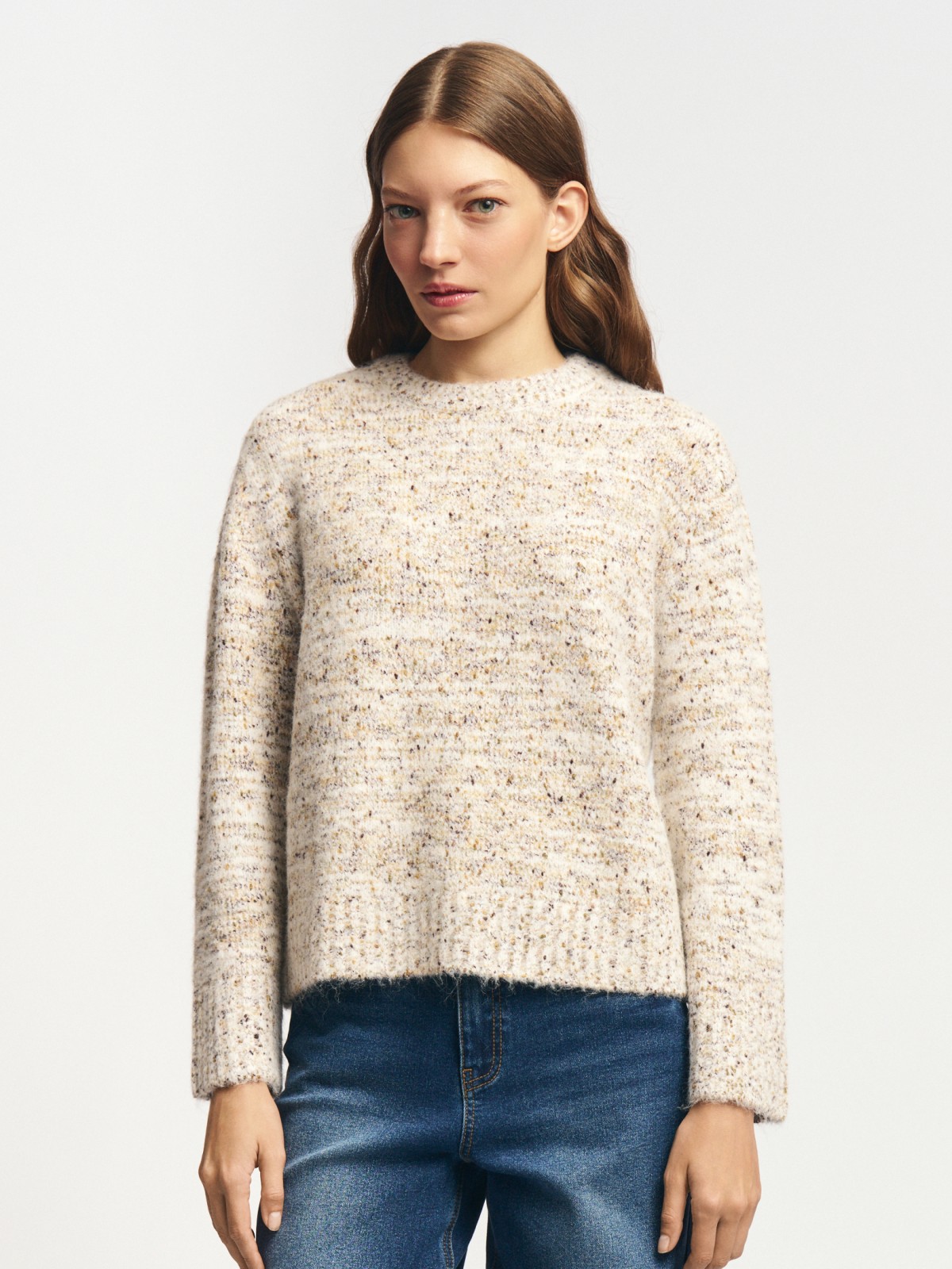 Вязаный джемпер с шерстью