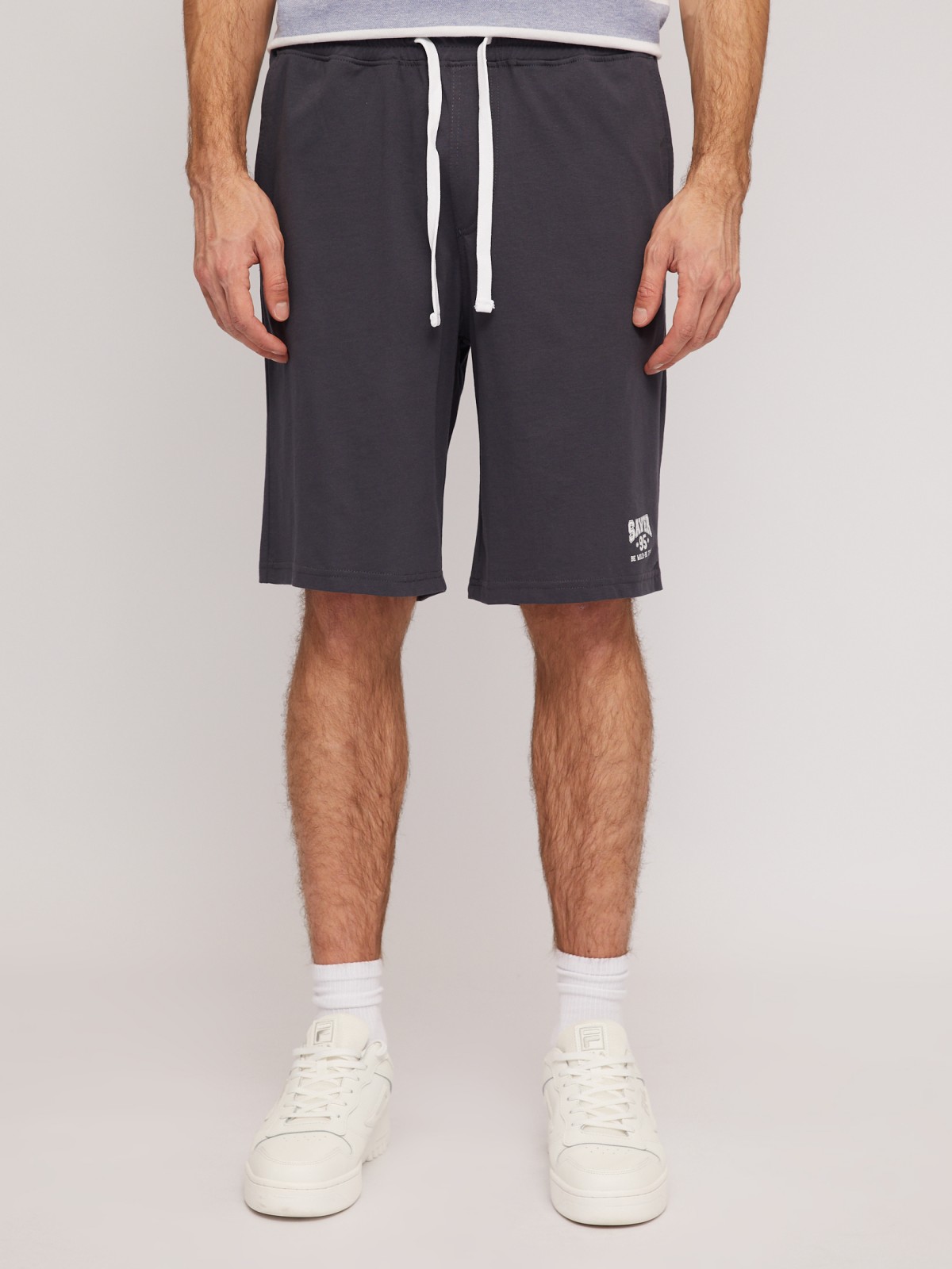 Трикотажные шорты из хлопка