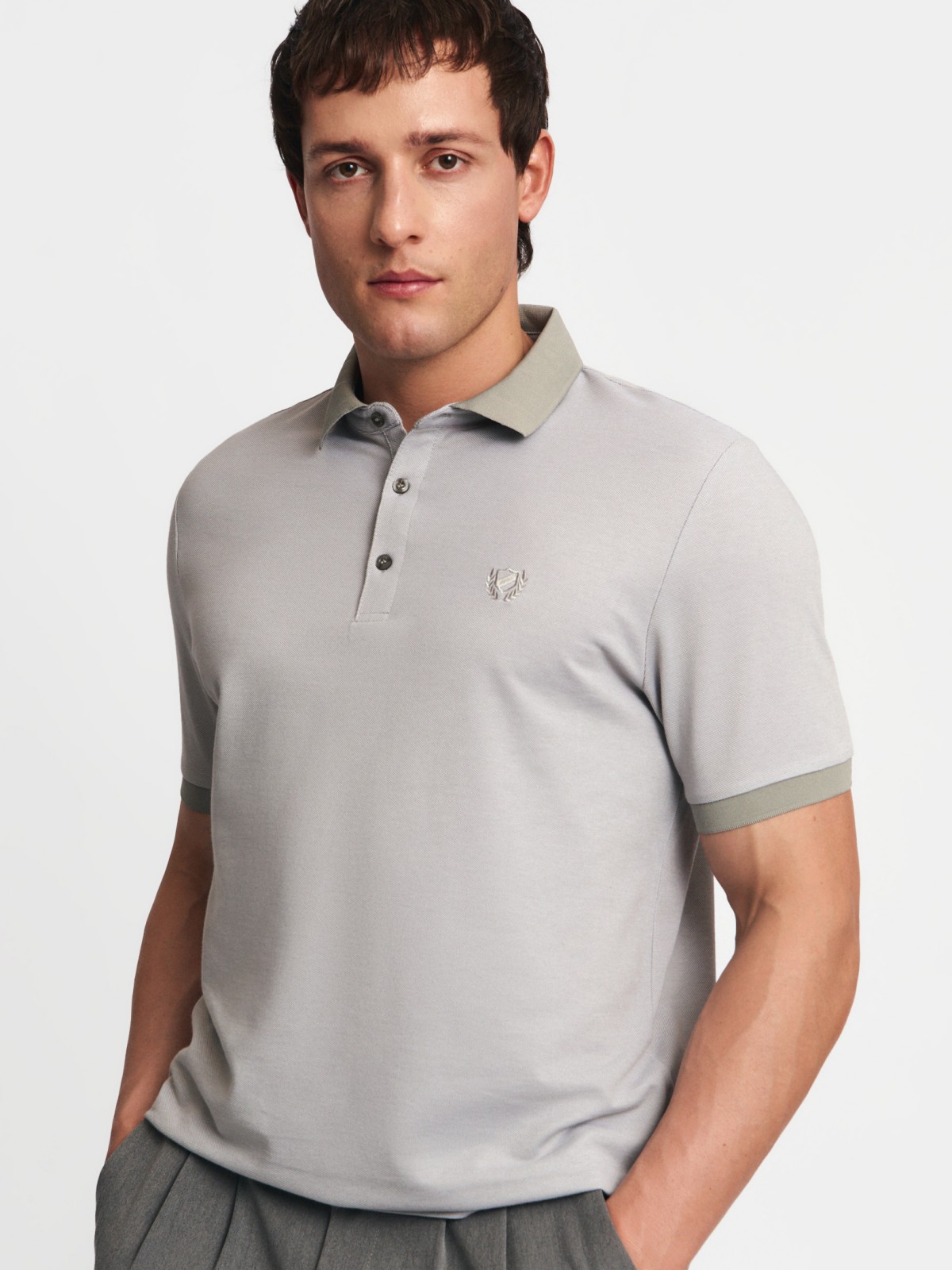 Футболка поло с коротким рукавом