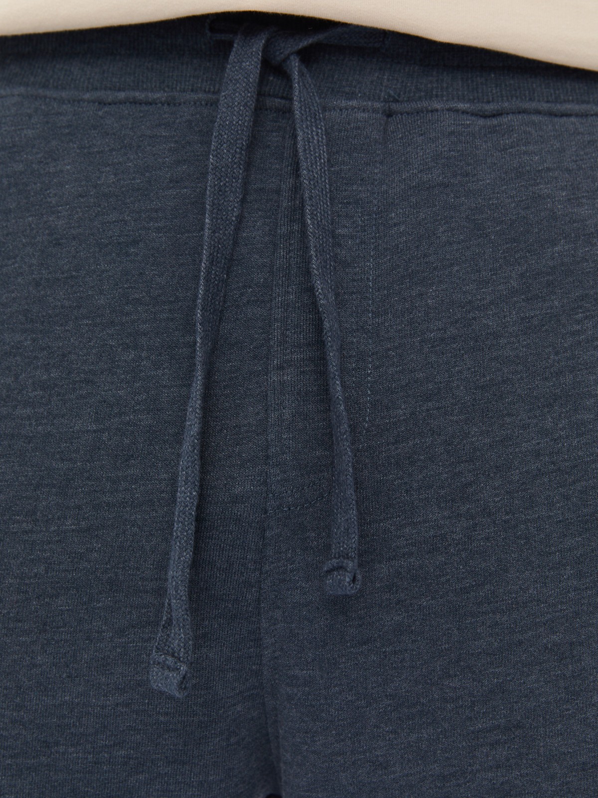 Трикотажные брюки-джоггеры в спортивном стиле zolla 014137675082, цвет темно-бирюзовый, размер M - фото 4