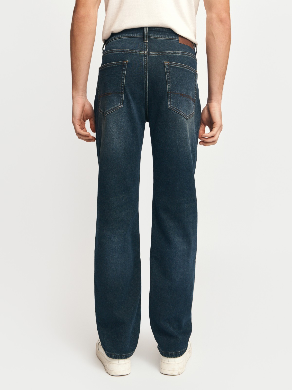 Утеплённые джинсы Regular с флисом