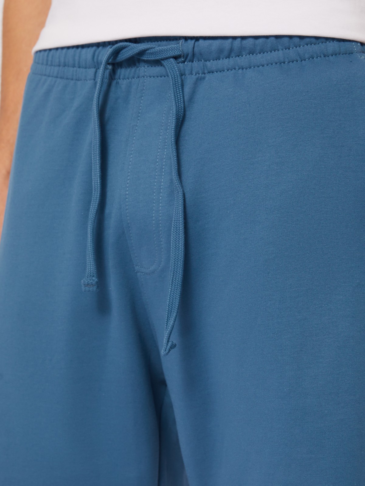 Трикотажные шорты на резинке из хлопка