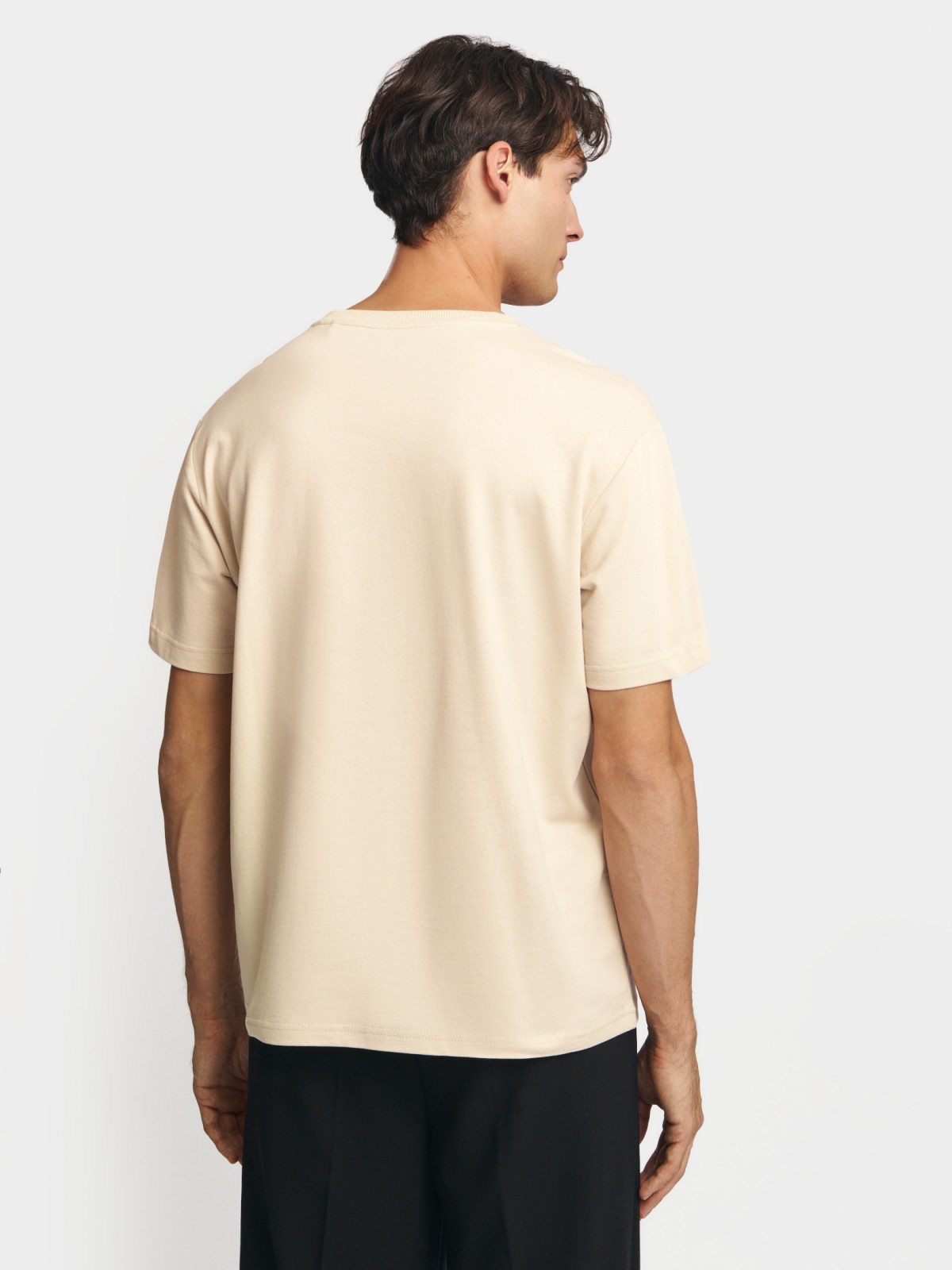 Футболка из хлопка с коротким рукавом