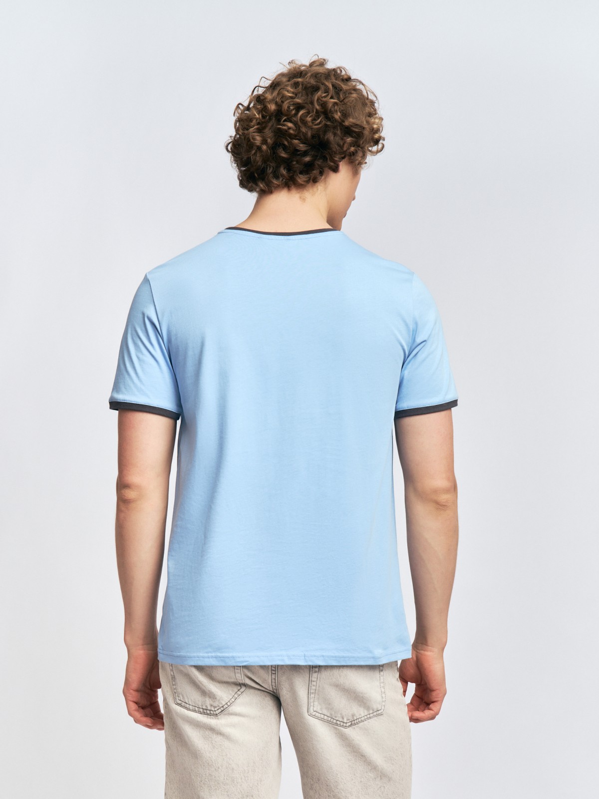 Футболка из хлопка с коротким рукавом