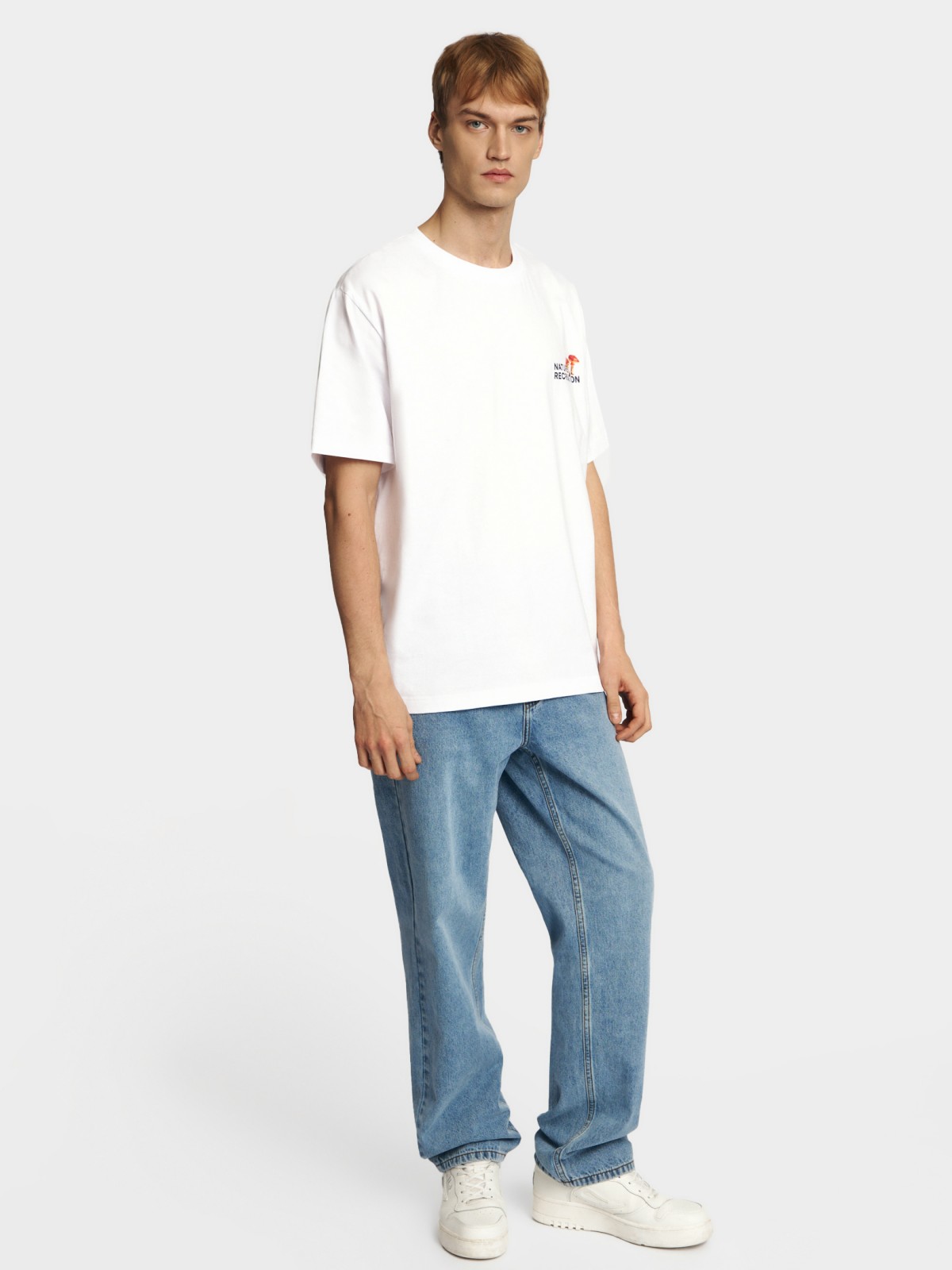 Футболка из хлопка с принтом