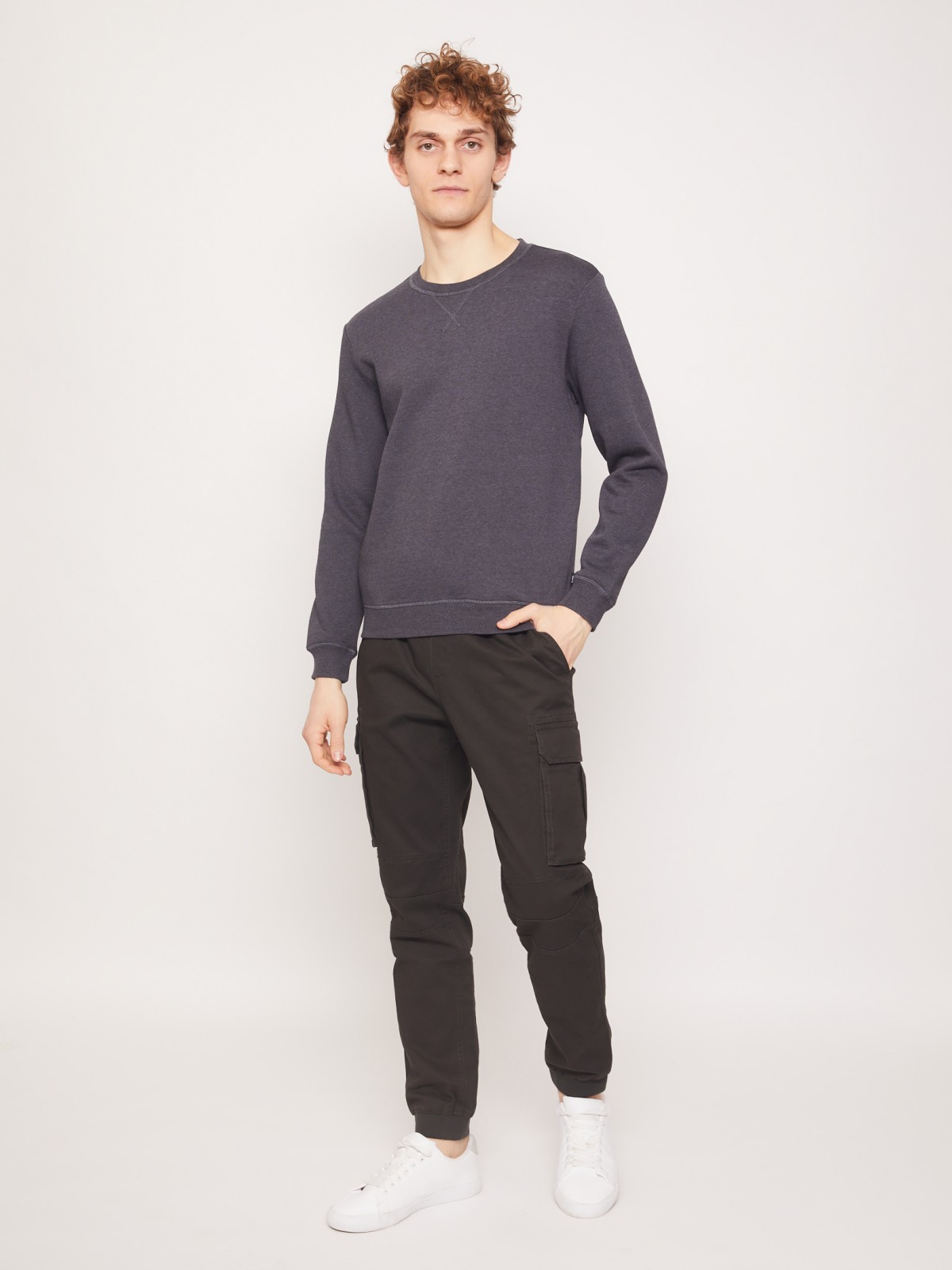 Толстовка с длинными  рукавами