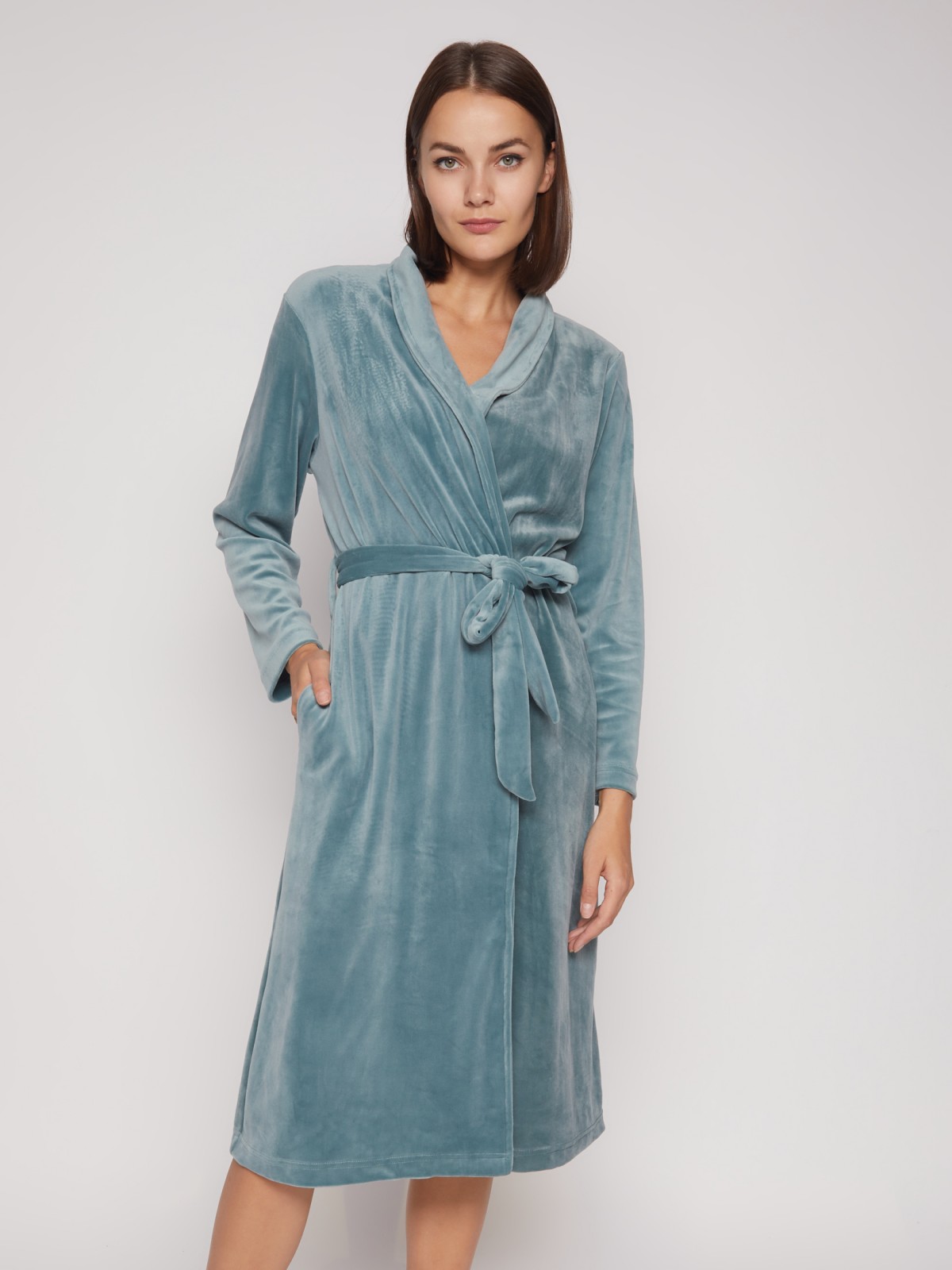 Бархатный халат