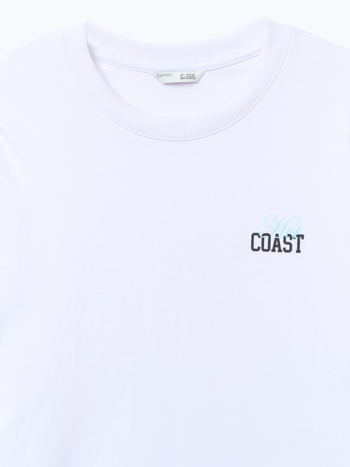 Футболка из хлопка с надписью