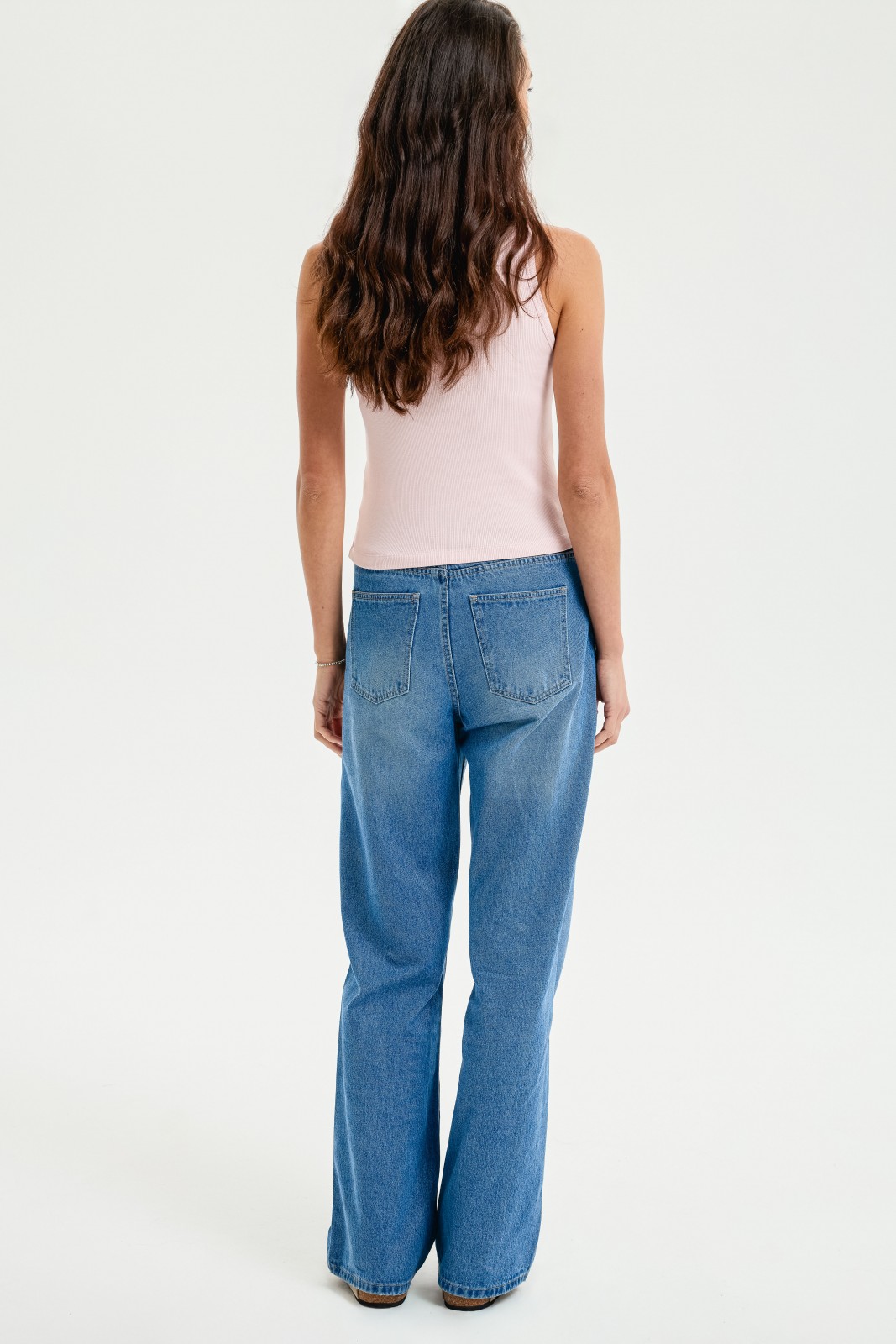 Майка из хлопка без рукавов