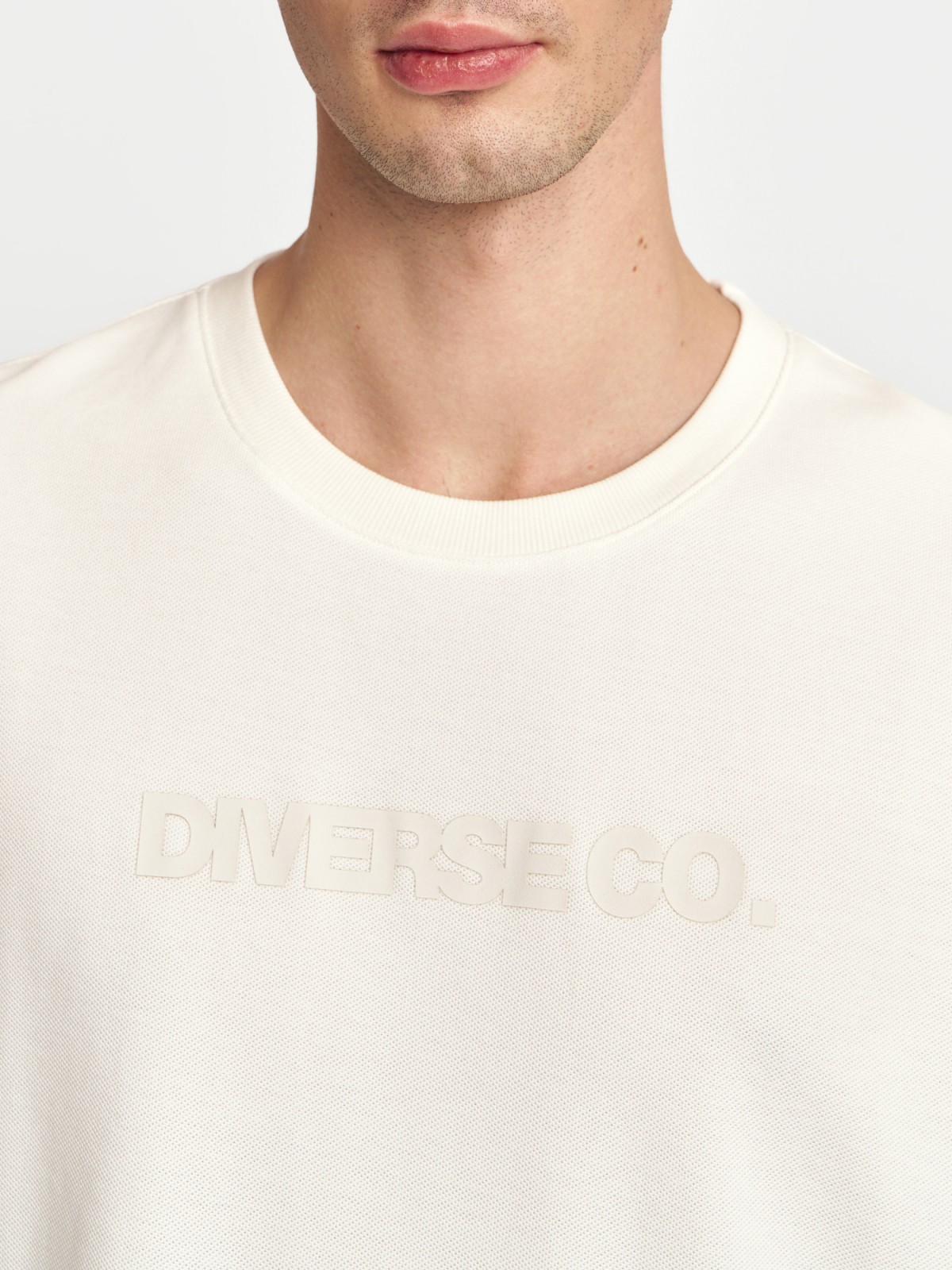 Футболка из хлопка с принтом