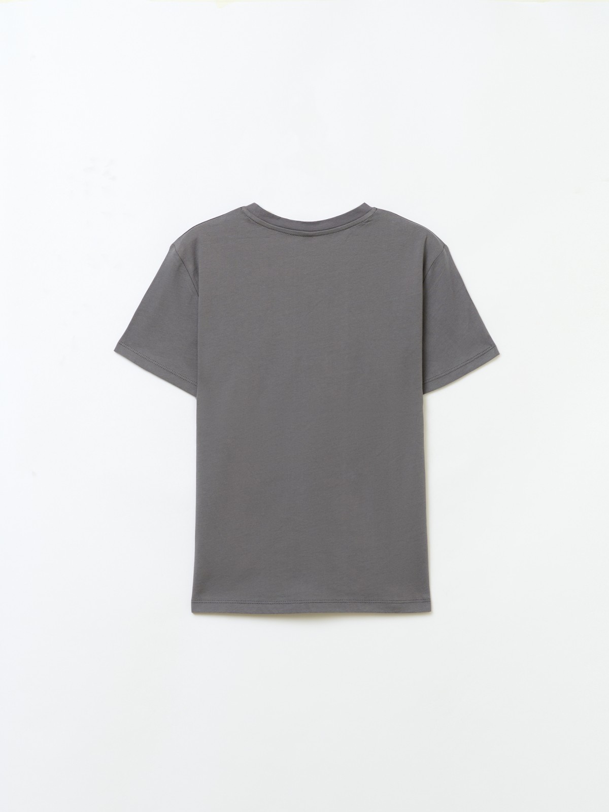 Футболка из хлопка с принтом