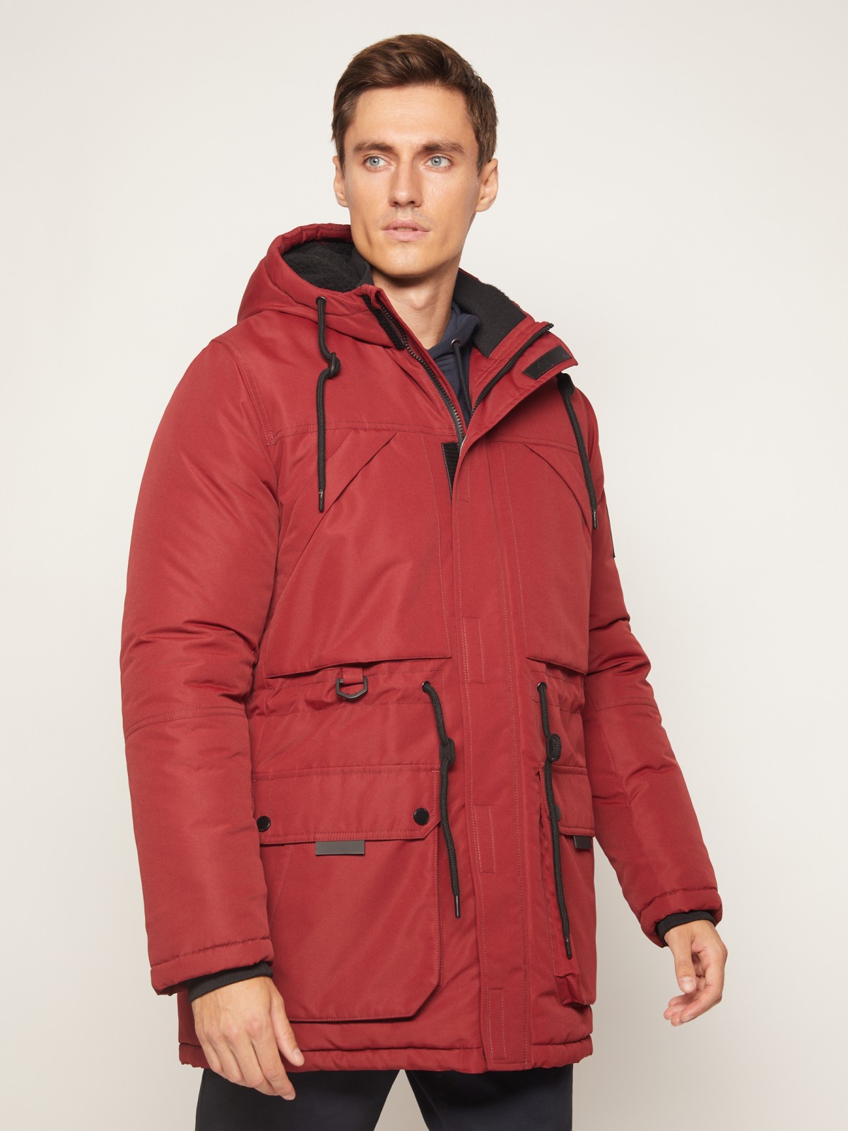 Утеплённая куртка-парка