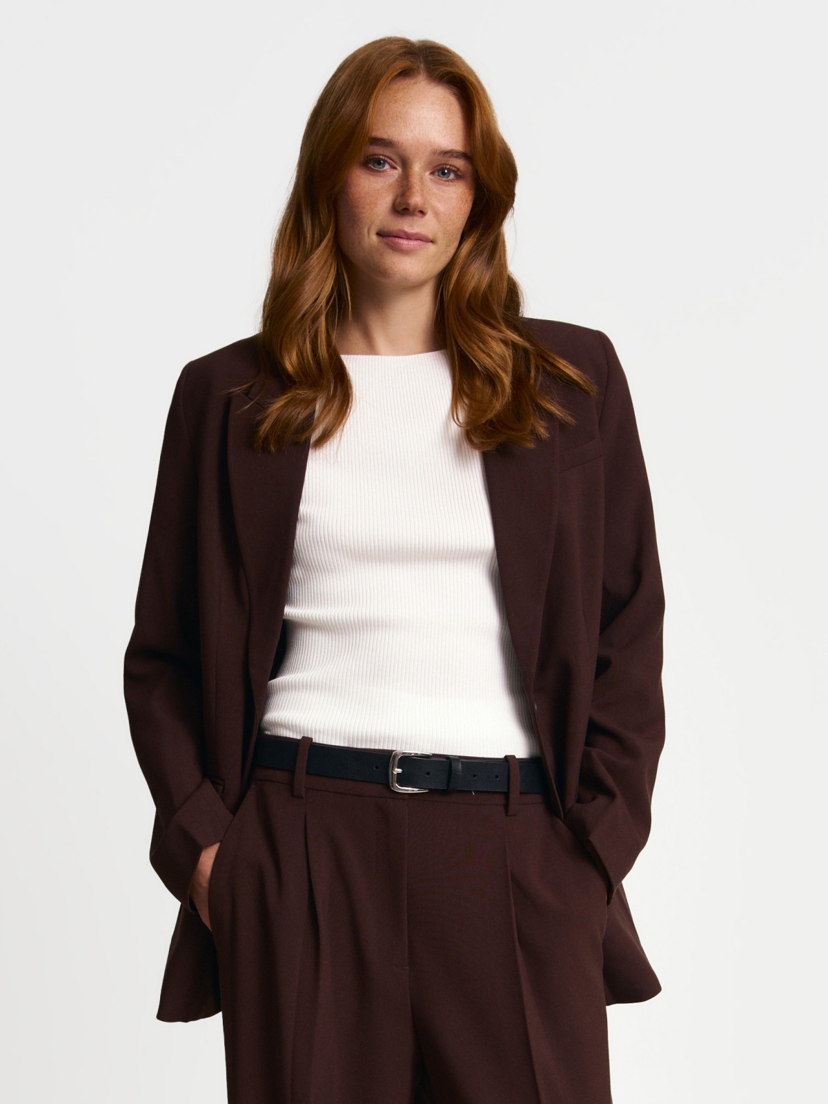 Жакет удлинённый