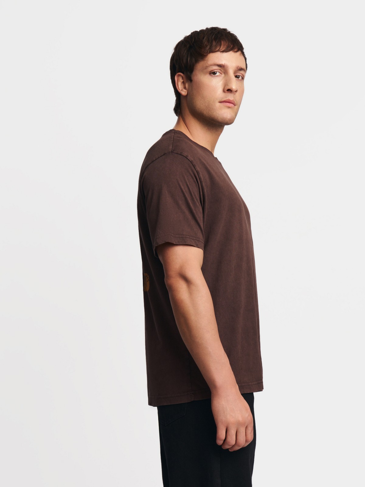 Футболка из хлопка с надписью