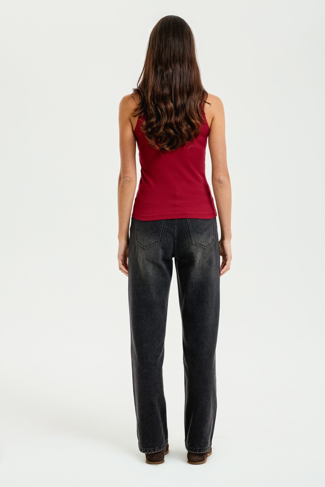 Майка из хлопка без рукавов