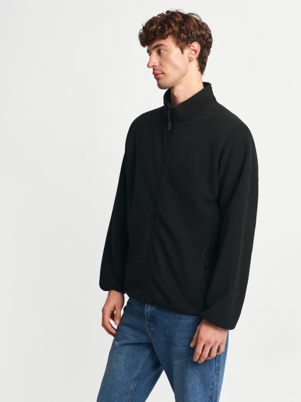 Толстовка из флиса на молнии