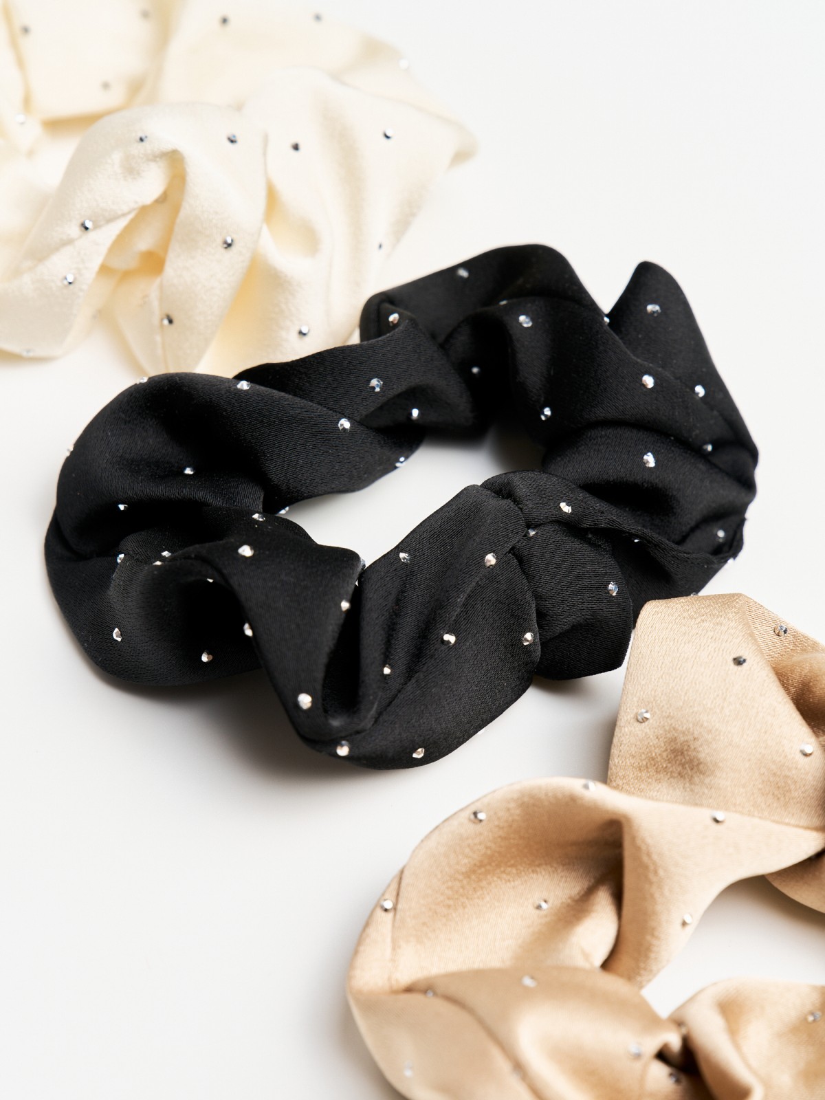 Набор тканевых резинок для волос (3 шт. в комплекте)