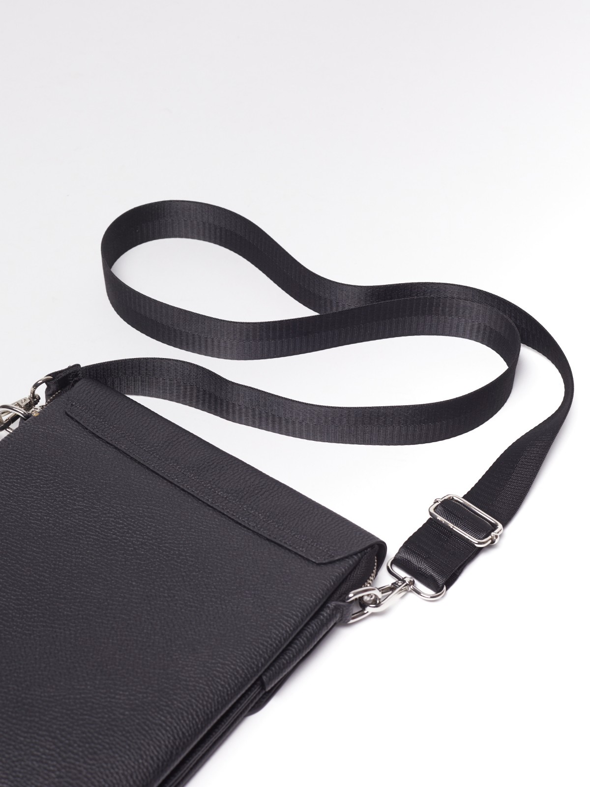 Сумка-планшет на плечо zolla 012119462075, цвет черный, размер No_size - фото 3
