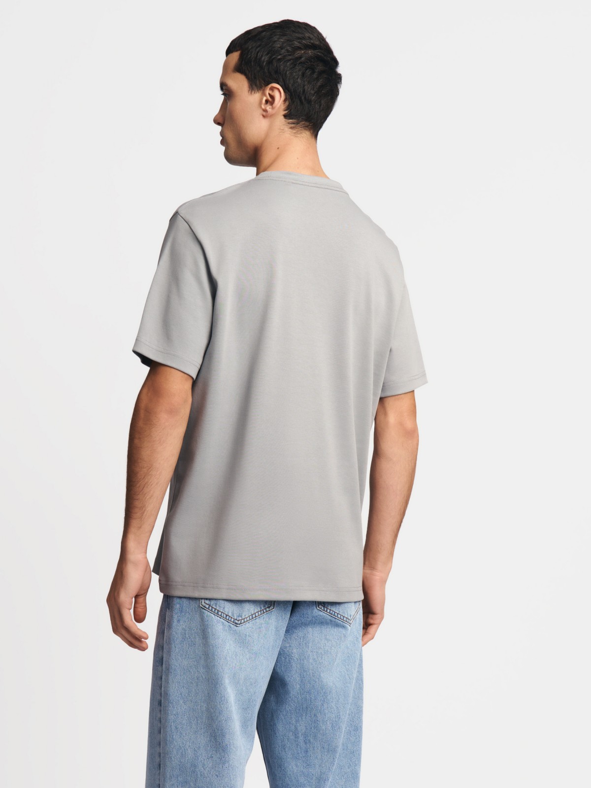 Футболка из хлопка с коротким рукавом