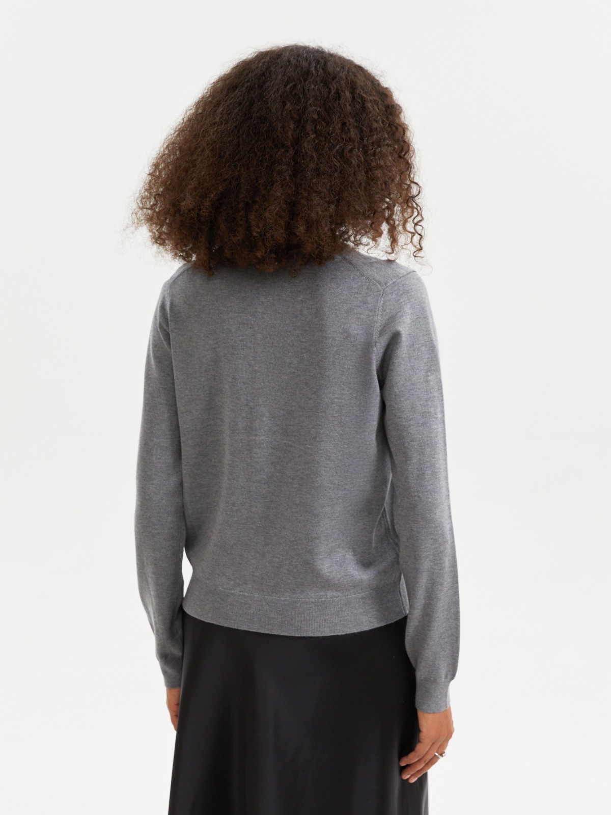 Трикотажный кардиган на пуговицах