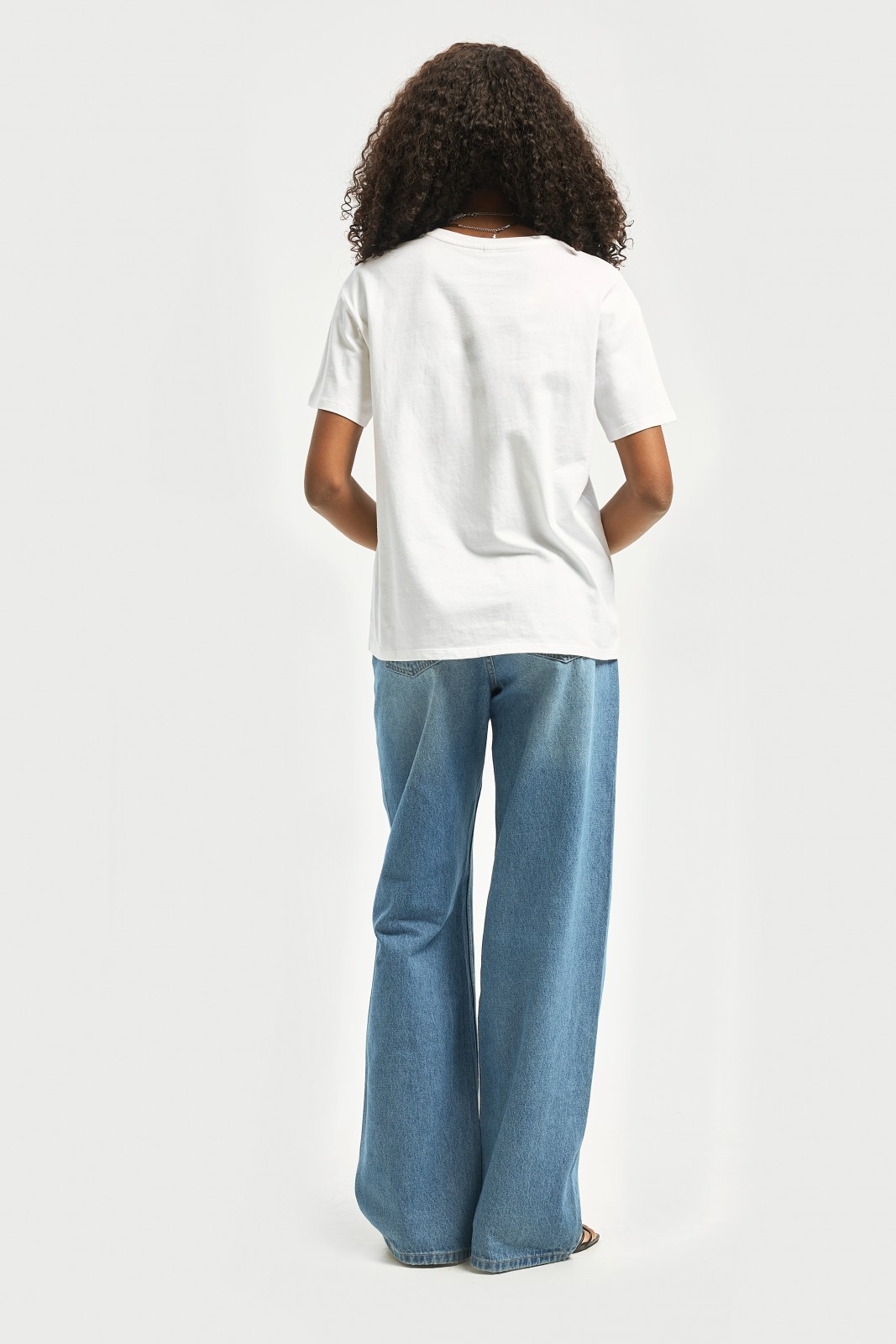 Футболка из хлопка с надписью