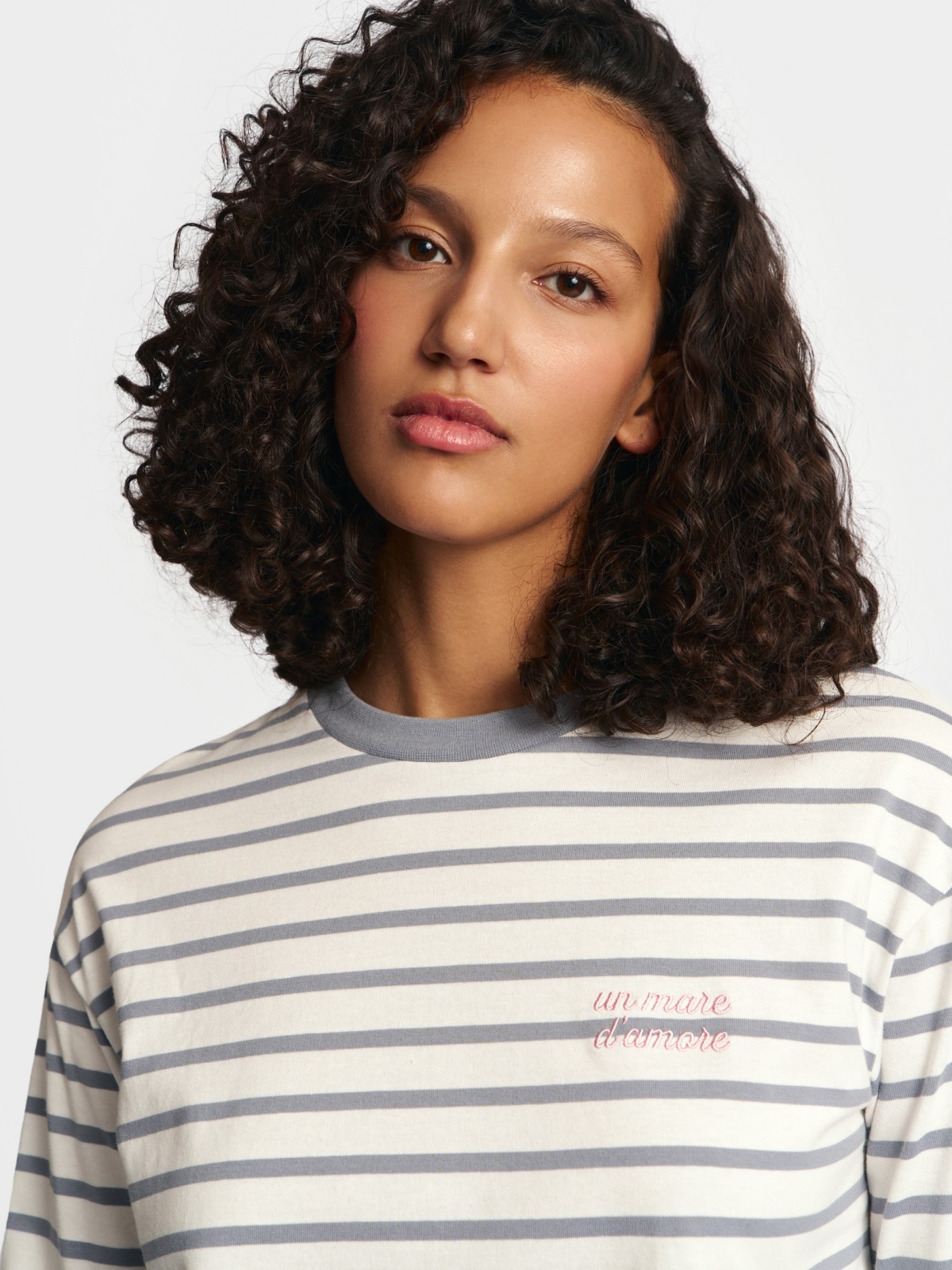 Лонгслив-тельняшка в полоску из хлопка