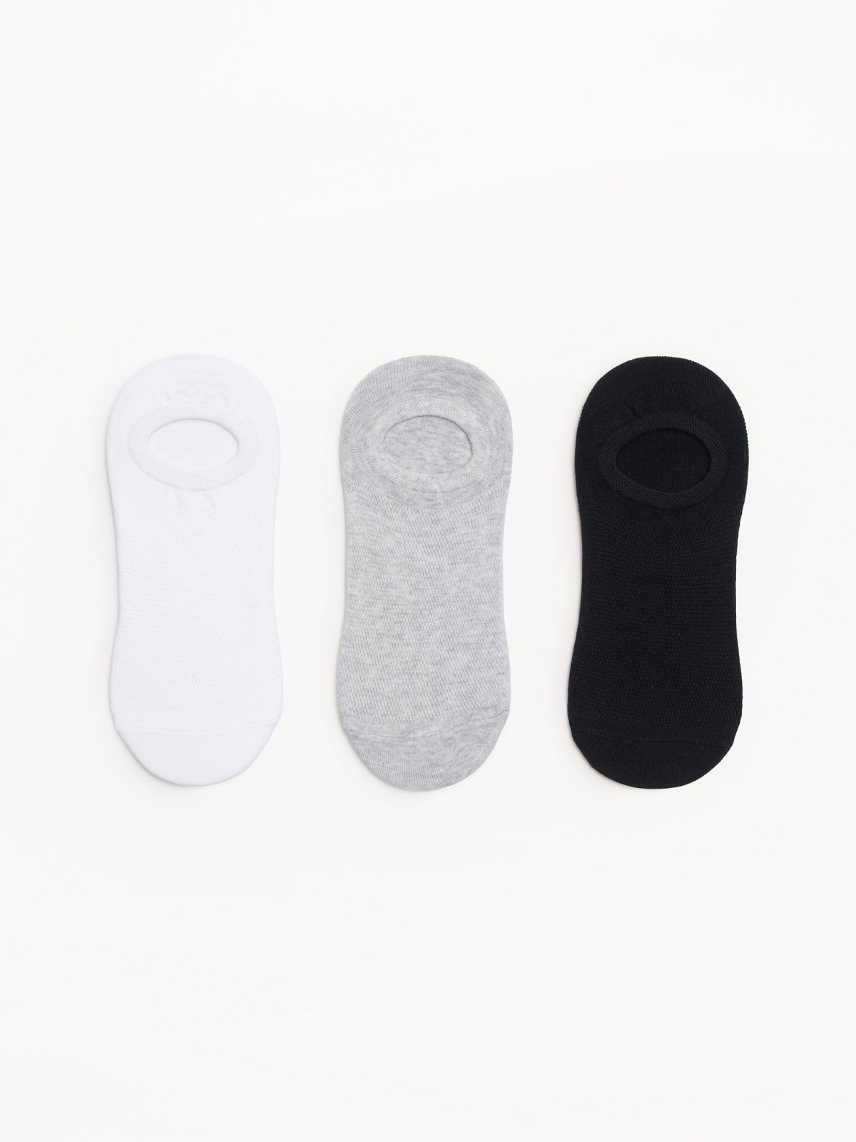 Набор носков-подследников (3 пары в комплекте)