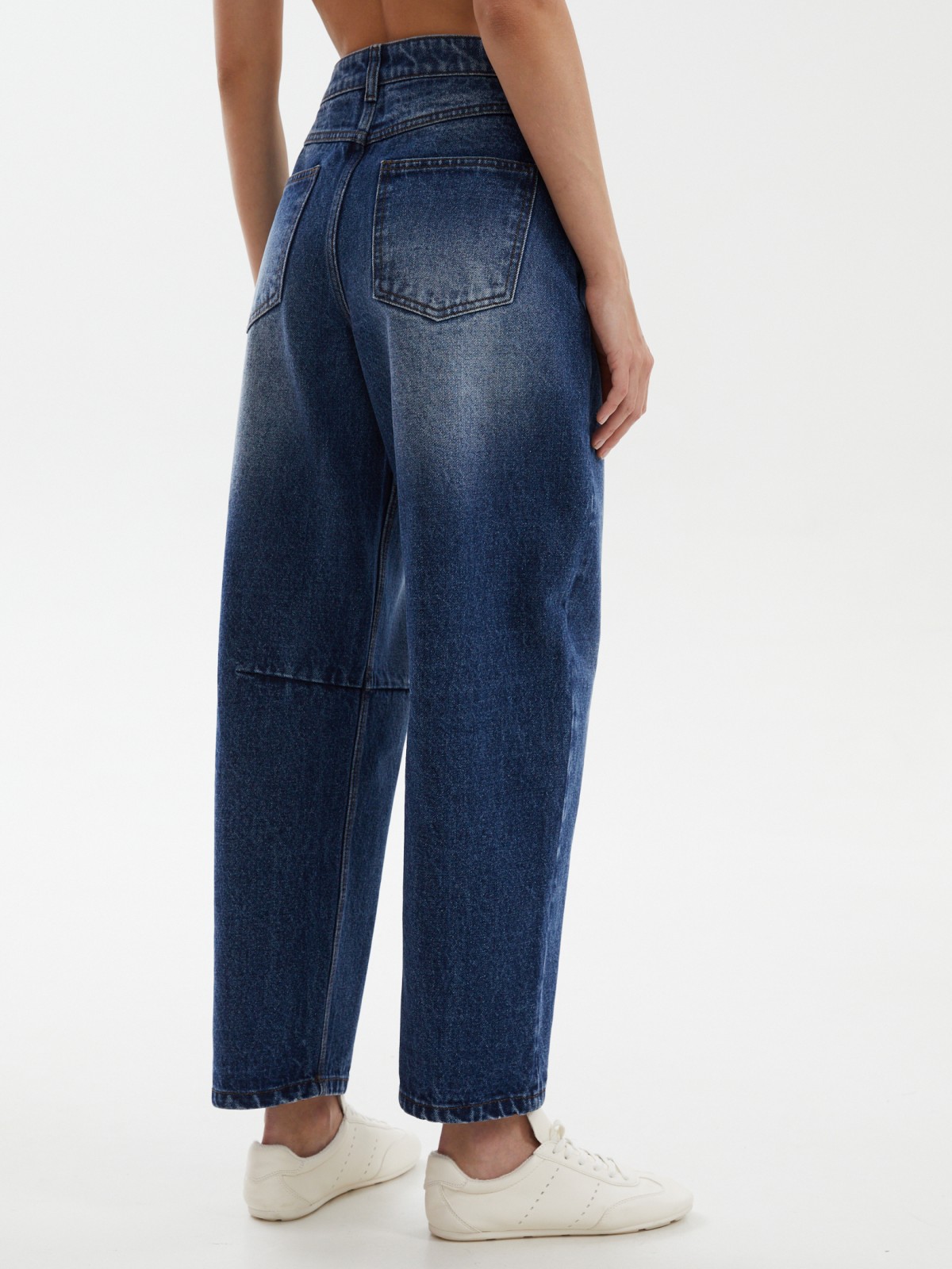 Джинсы силуэта Baggy со средней посадкой