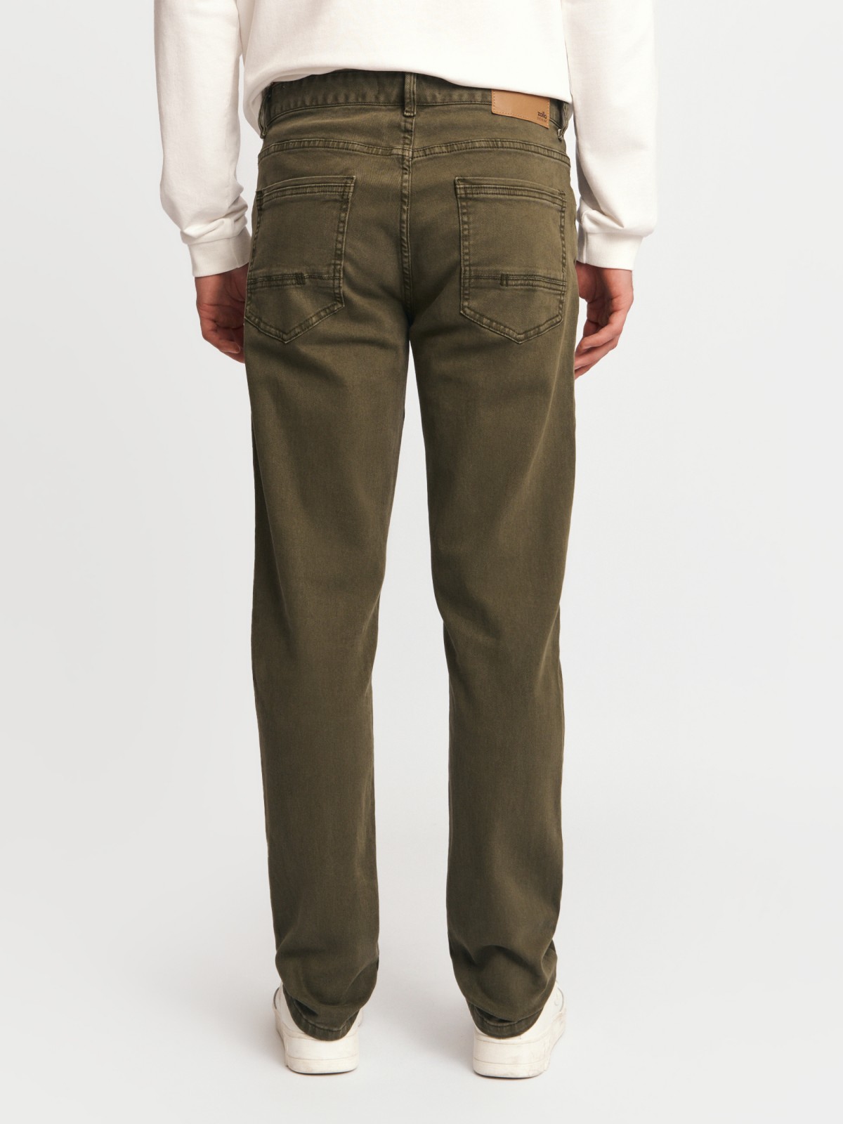 Джинсы фасона Tapered из хлопка