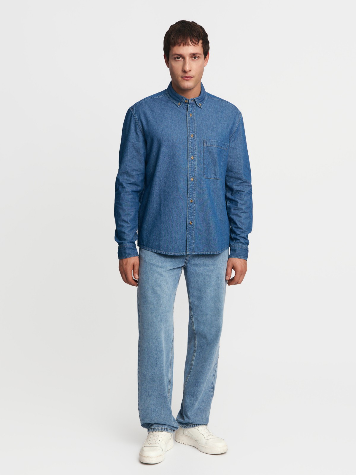 Рубашка с длинными  рукавами