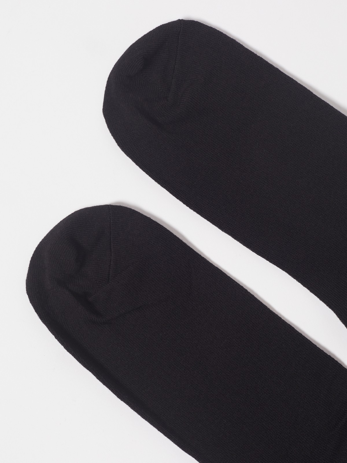 Набор высоких носков (3 пары в комплекте) zolla 01311998J185, цвет черный, размер 25-27 - фото 5