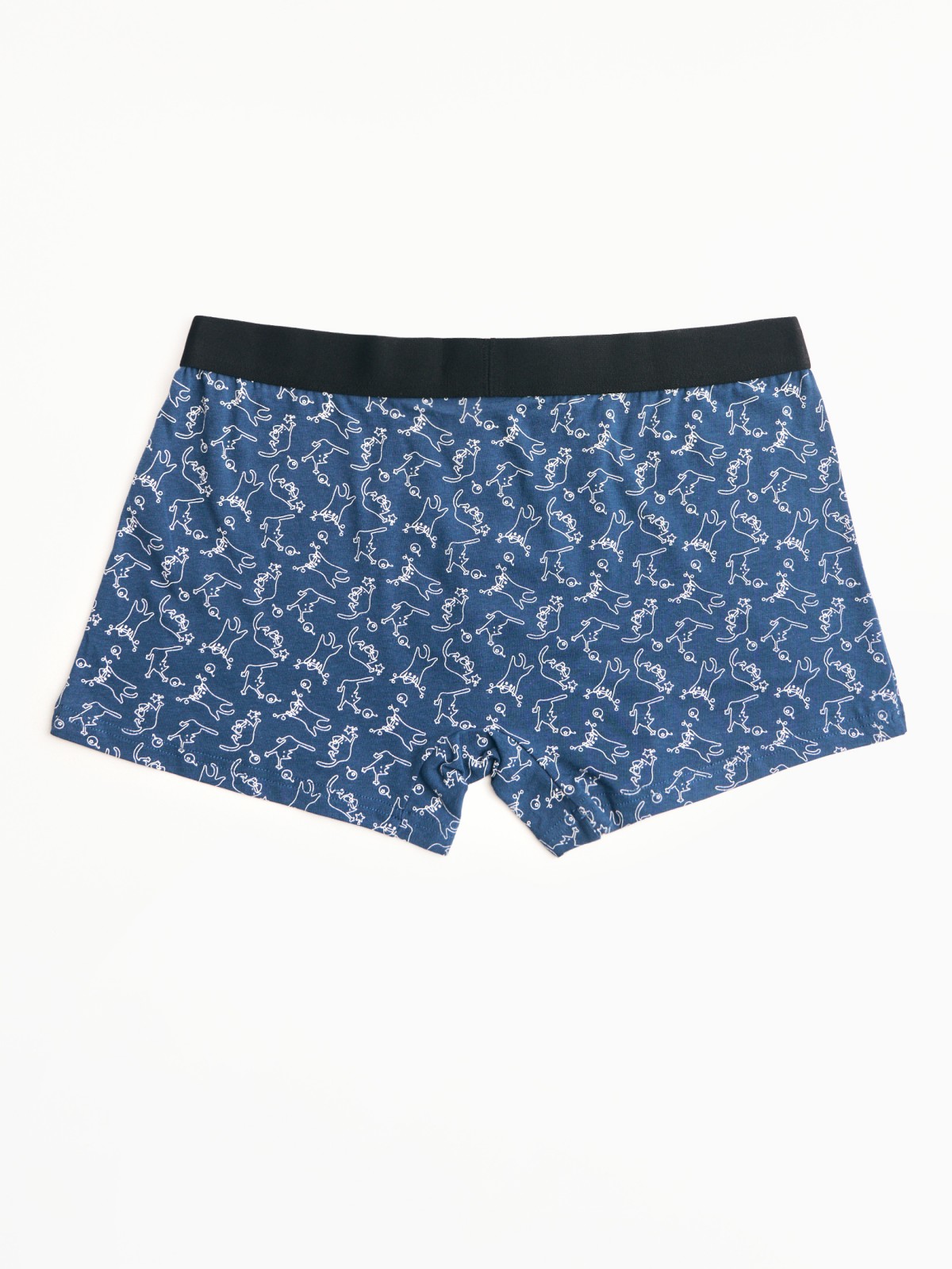 Набор трусов с новогодним узором (3 шт. в комплекте)